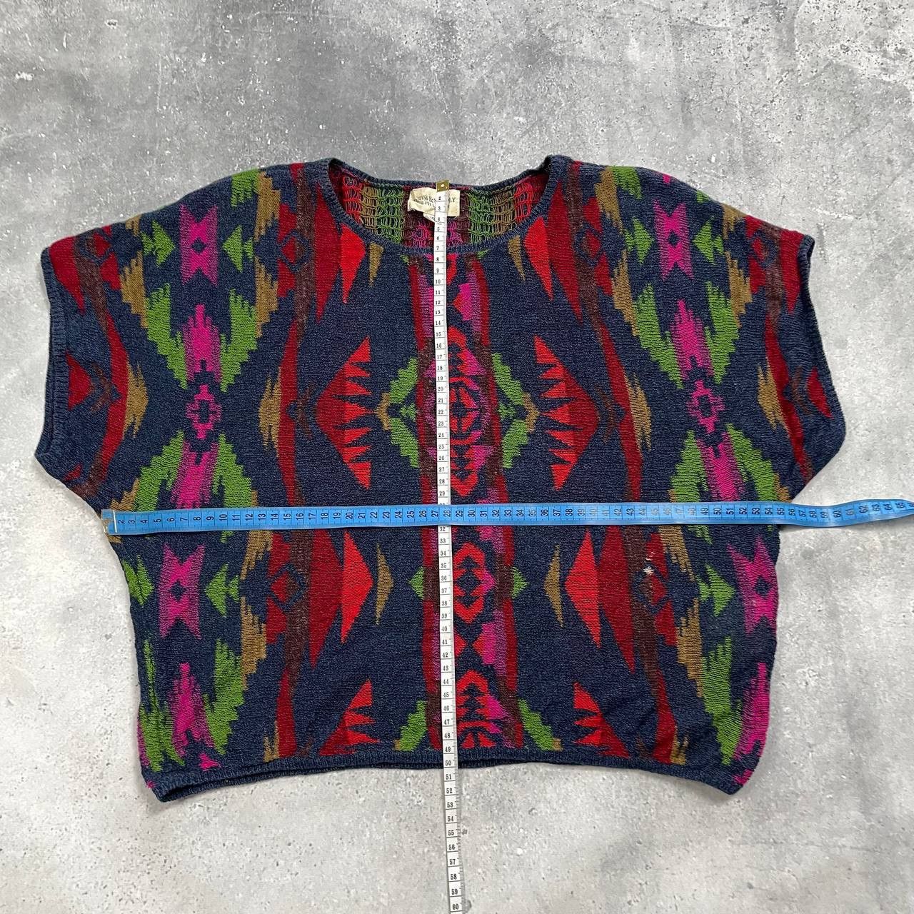 Denim & Supply Ralph Lauren Denim & Supply Ralph Lauren Aztec Pattern SS Sweater Women’s Size XS / US 0-2 / IT 36-38 - 15 Thumbnail
