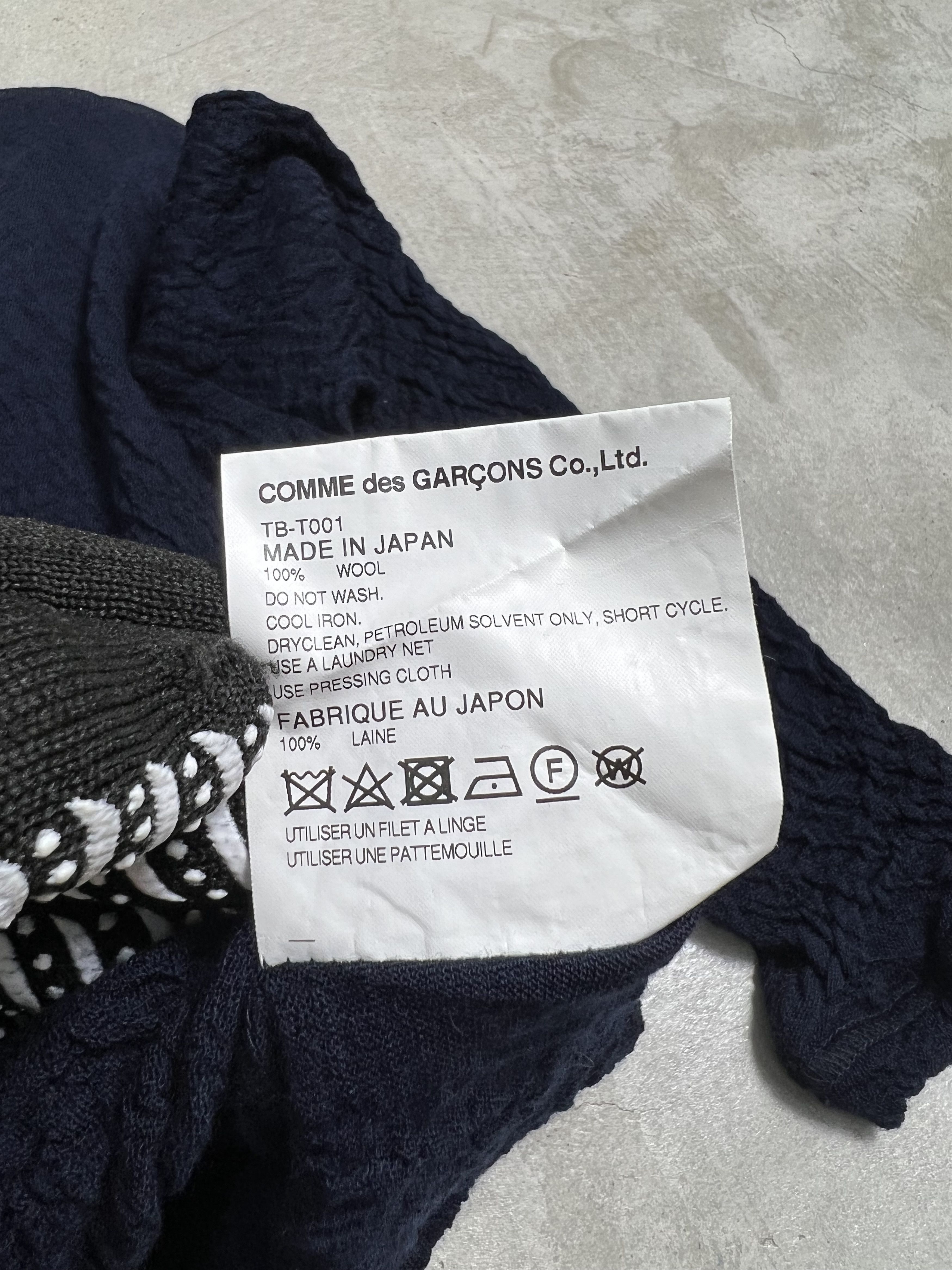 Japanese Brand × Tricot Comme des Garcons tricot COMME des GARÇONS Long Sleeve Blouse (M) GTMPT284 Size M / US 6-8 / IT 42-44 - 3 Thumbnail