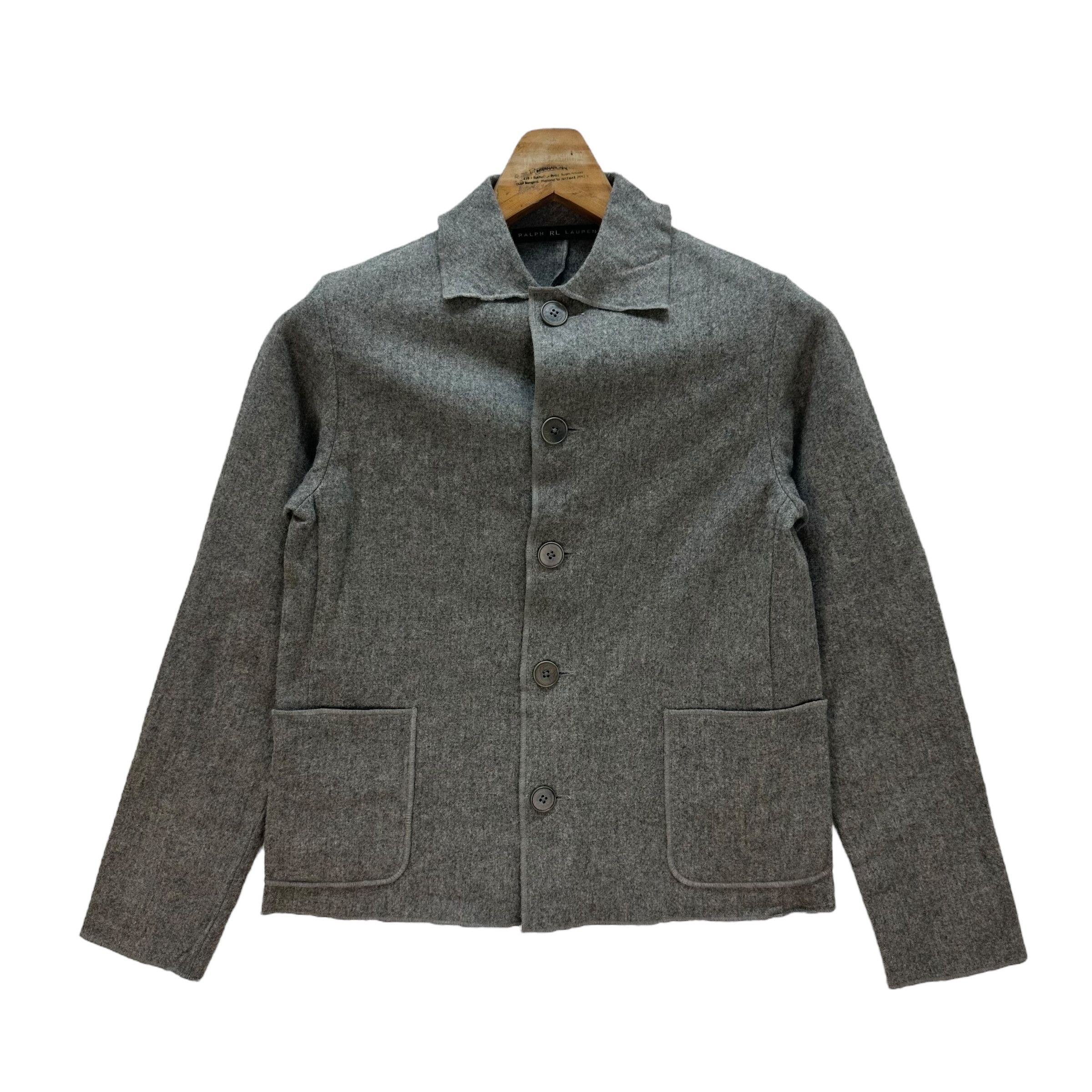 Ralph Lauren RALPH LAUREN WOOL BUTTON JACKET #8987-45 Size S / US 4 / IT 40 - 1 Thumbnail