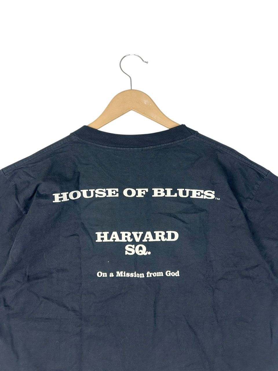 Band Tees Vintage 1990s House of Blues Blues Brothers T-Shirt Size US L / EU 52-54 / 3 - 4 Thumbnail