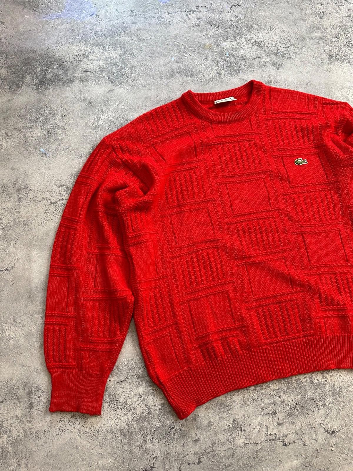 Lacoste Vintage 90s Lacoste Sweater Wool Knitwear Sz 5 Size US L / EU 52-54 / 3 - 2 Thumbnail