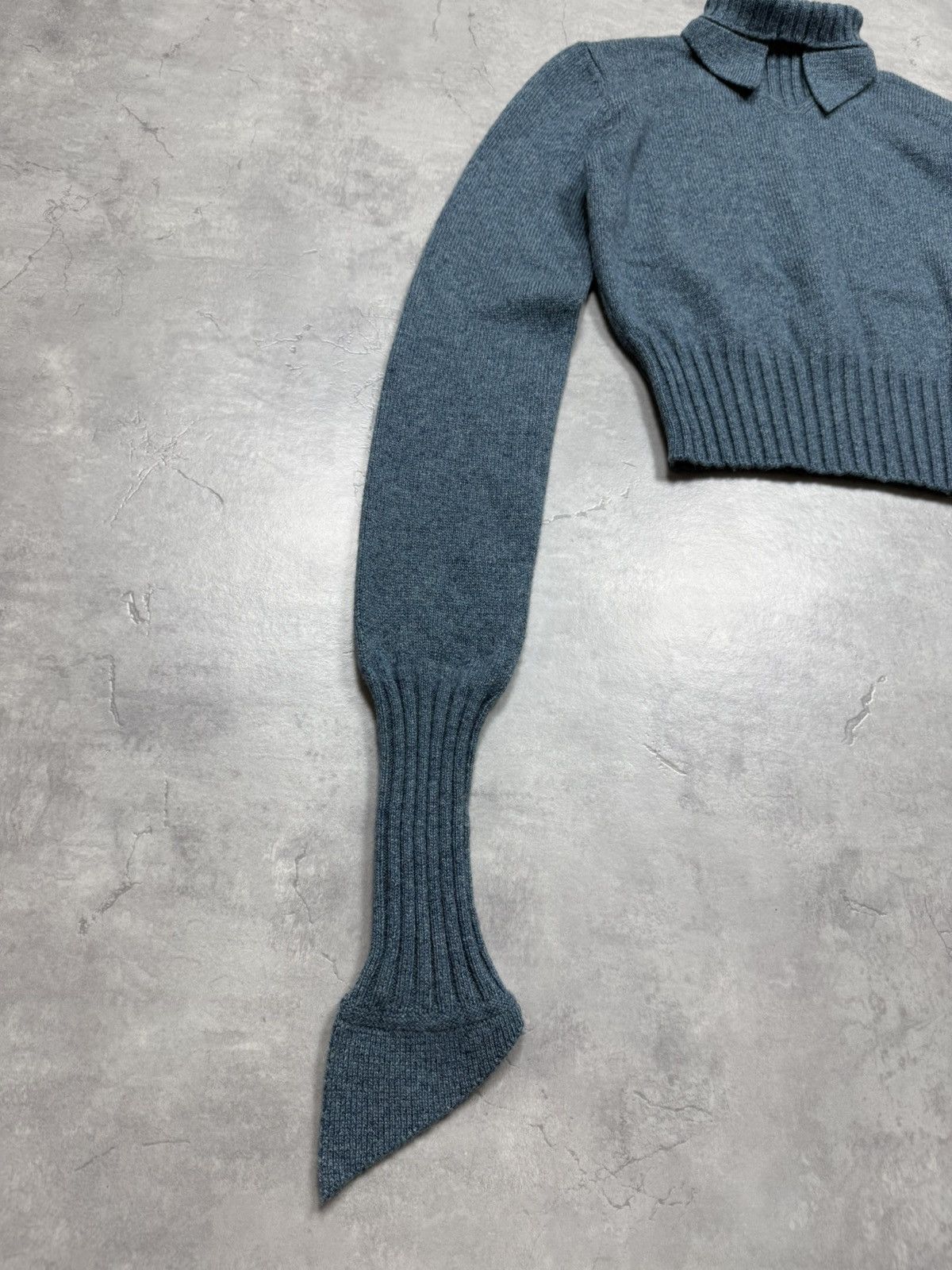 Chanel Chanel Cashmere High Neck Peak Sweater Size S / US 4 / IT 40 - 6 Thumbnail