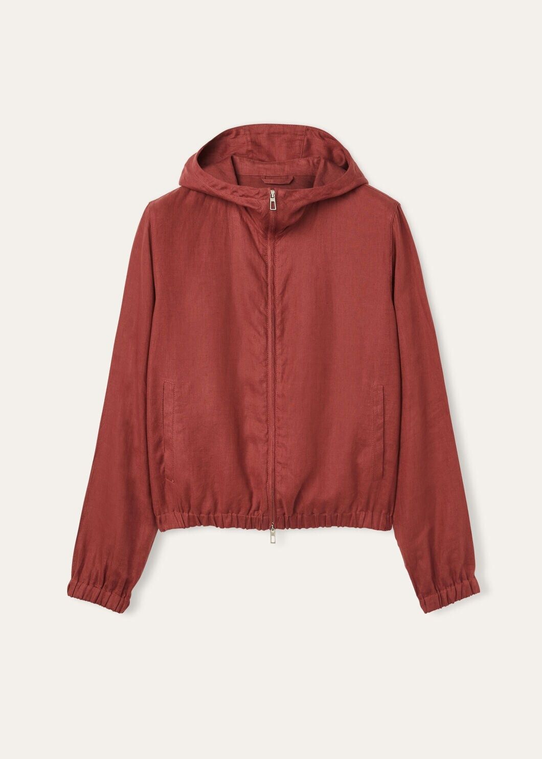 Loro Piana o1srvl11e0325 Bomber Jacket in Burgundy Size US S / EU 44-46 / 1 - 1 Thumbnail