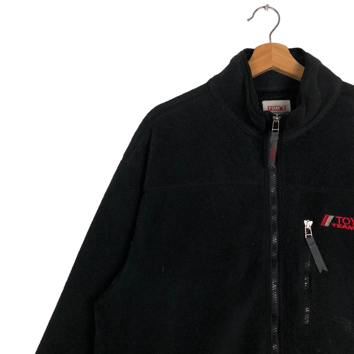 Japanese Brand 🔥90’s Vtg Fleece Bomber Jacket Toyota Racing Toms Racing Size US L / EU 52-54 / 3 - 7 Thumbnail