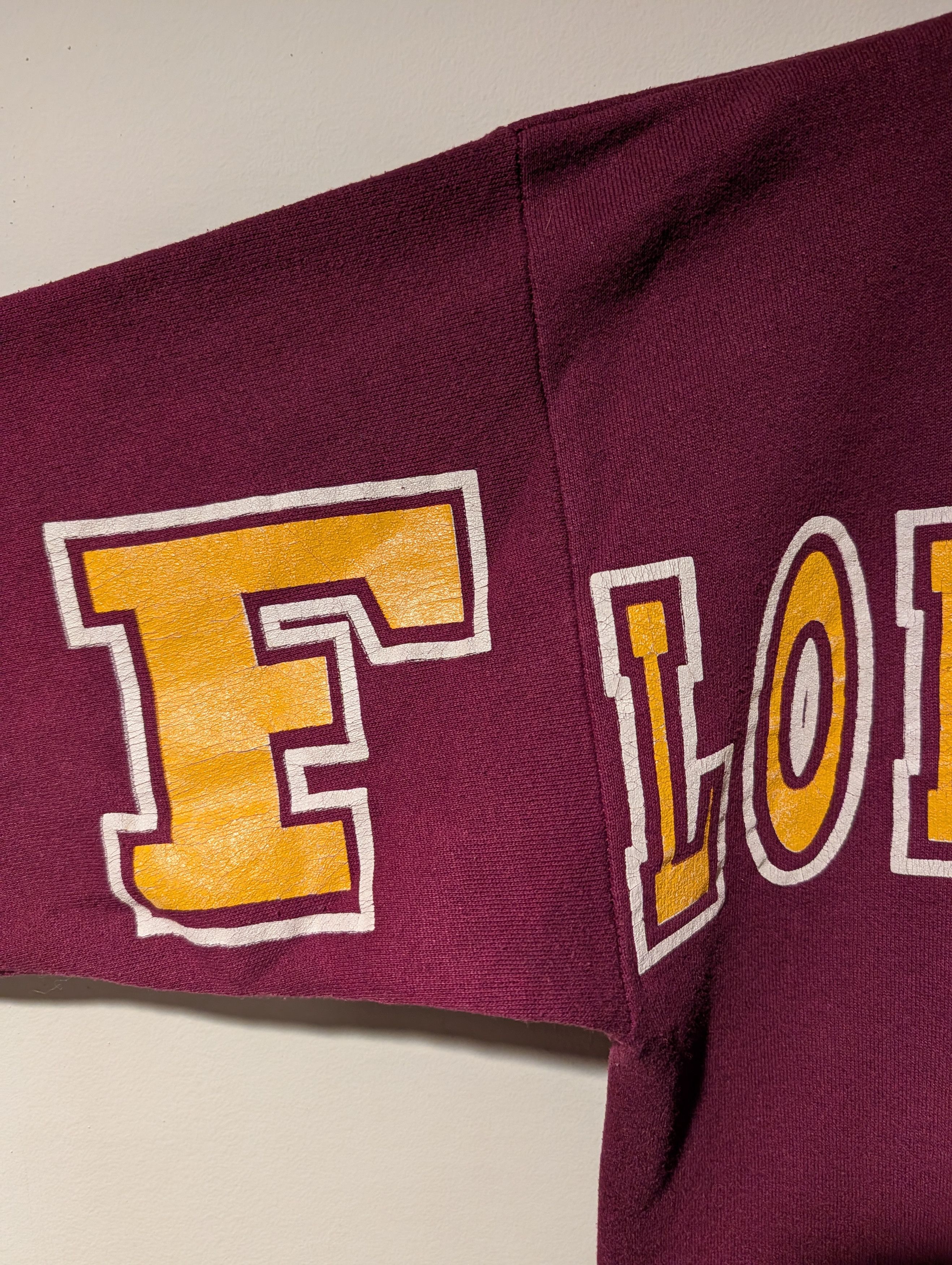 NCAA Vintage 90s Florida State Seminoles College Sweatshirt Size US L / EU 52-54 / 3 - 4 Thumbnail