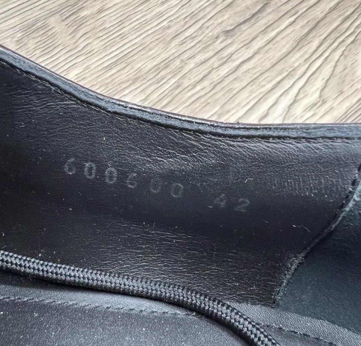 Balenciaga Balenciaga Black Scaled Derby Shoes J41 Size US 8.5 / EU 41-42 - 7 Thumbnail