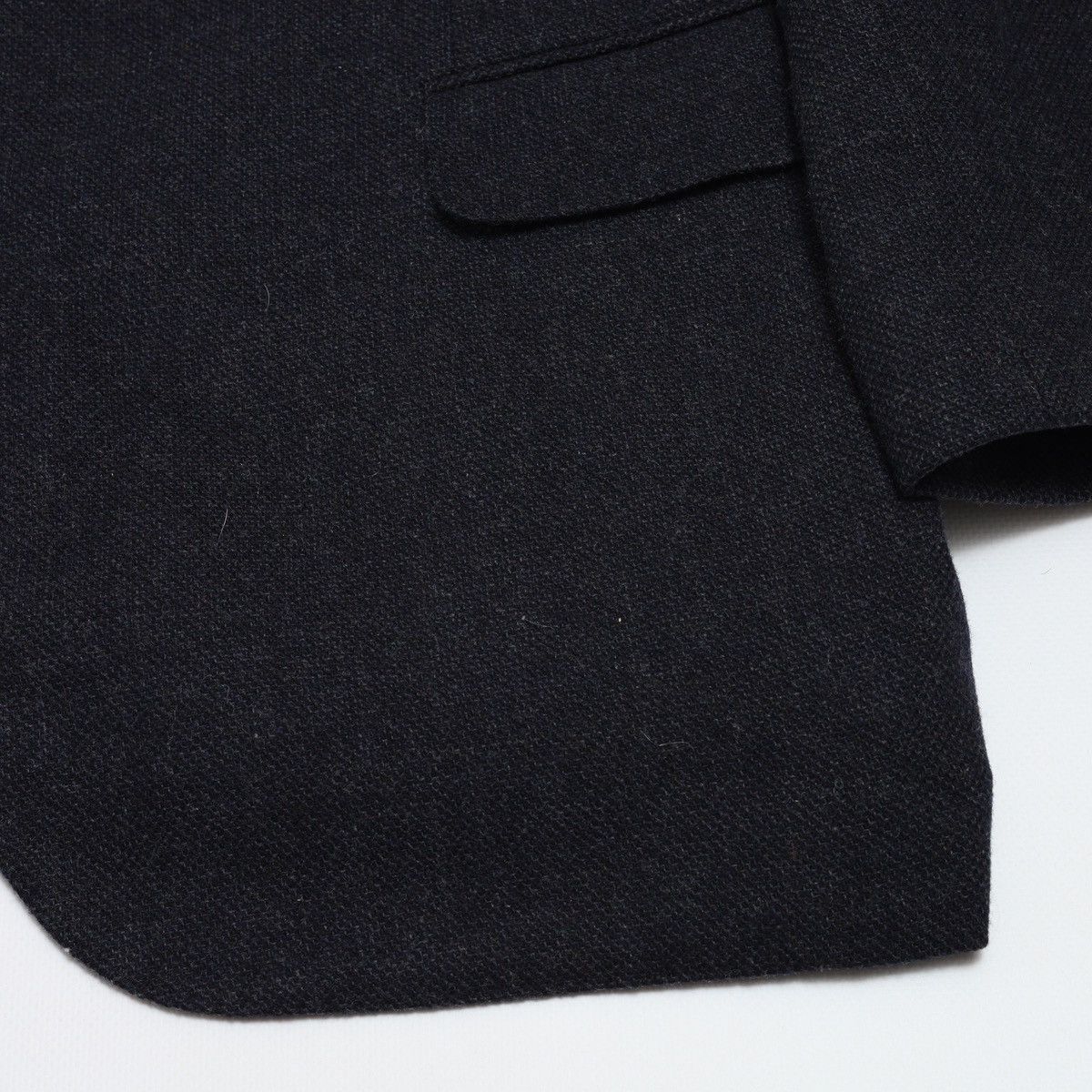 Caruso Raffaele Caruso Navy Blazer Jacket Wool Cashmere Size 46R - 2 Thumbnail