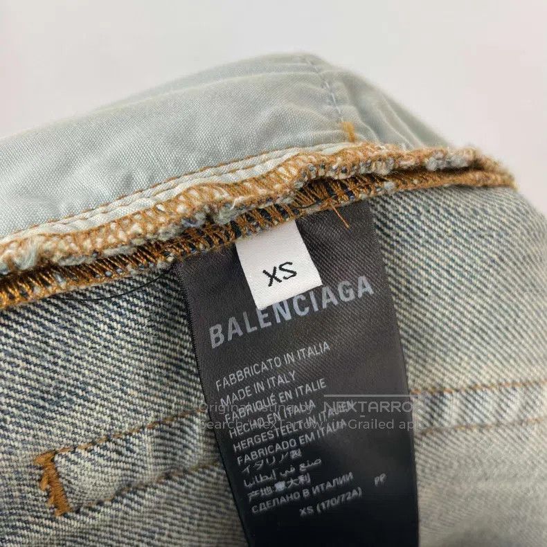Balenciaga Balenciaga size XS Denim Pants Size US 27 - 9 Thumbnail