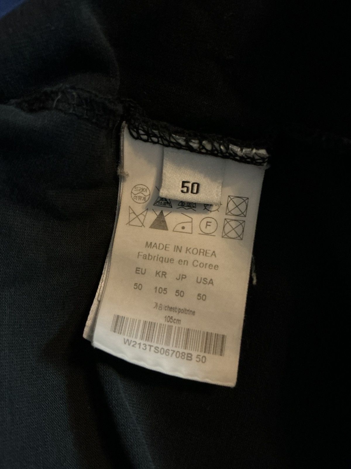 Wooyoungmi Wooyoungmi Paris Mysterious Black Graphic Crewneck T-Shirt Size US L / EU 52-54 / 3 - 12 Thumbnail