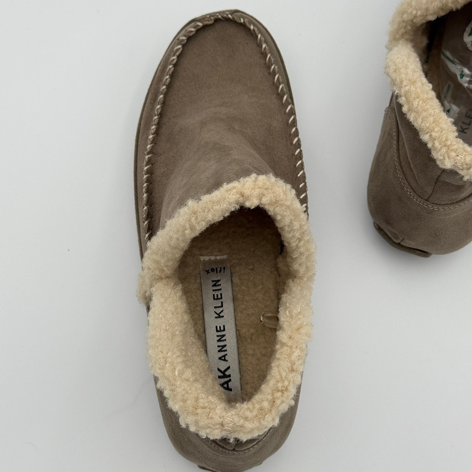 Anne Klein Anne Klein iFlex AK Kozari Faux Fur Moccasin Booties 8.5 Size US 8.5 / IT 38.5 - 4 Thumbnail