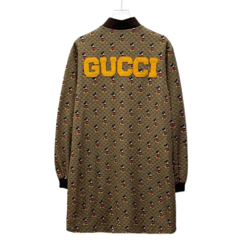 Gucci Gucci Disney co-branded dark brown Mickey Mouse logo jacqua Size M / US 6-8 / IT 42-44 - 2 Thumbnail