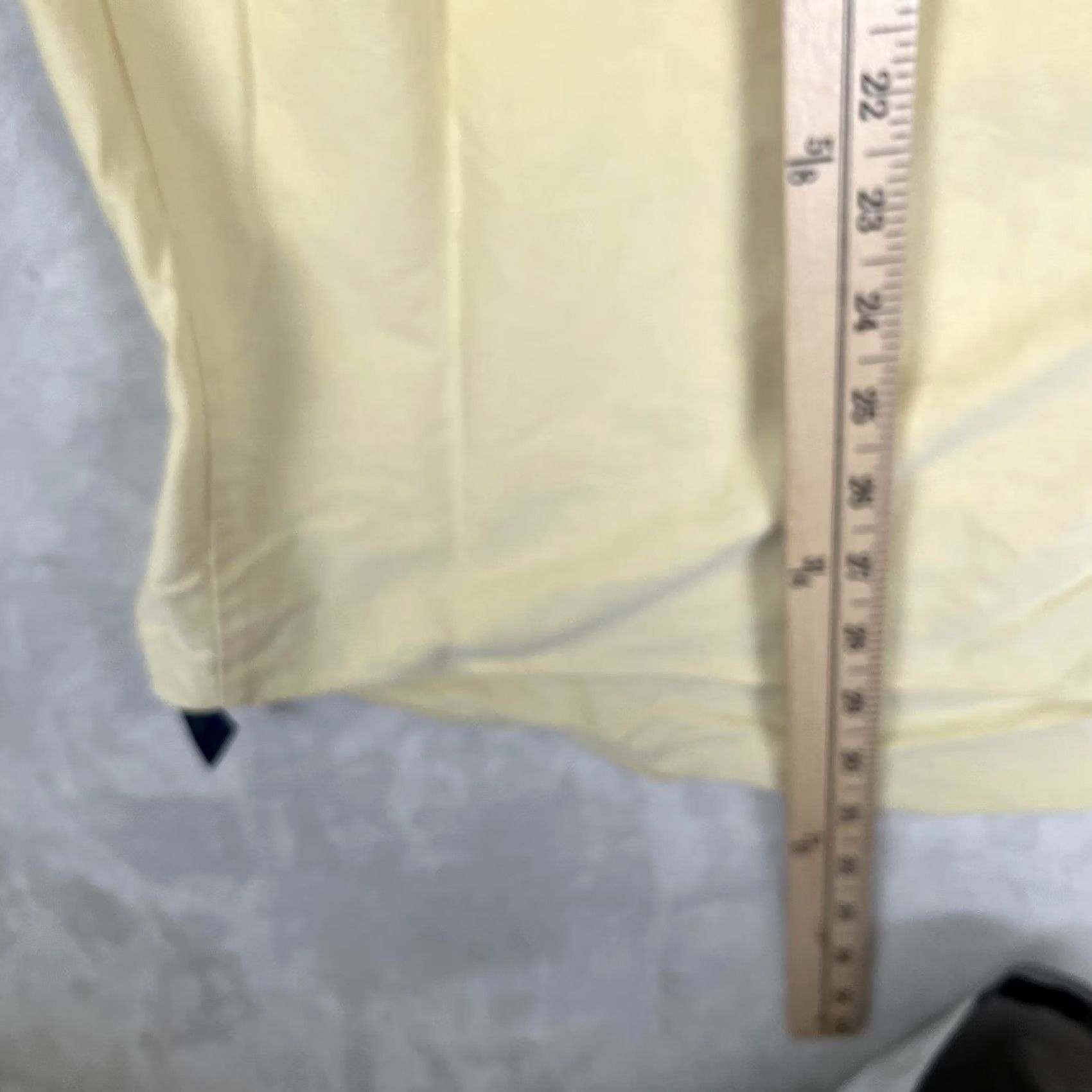 Vintage G.H. Bass & Co. Shirt Mens Large Yellow Weejun Oxford Long Sleeve Button Front Size US L / EU 52-54 / 3 - 6 Thumbnail