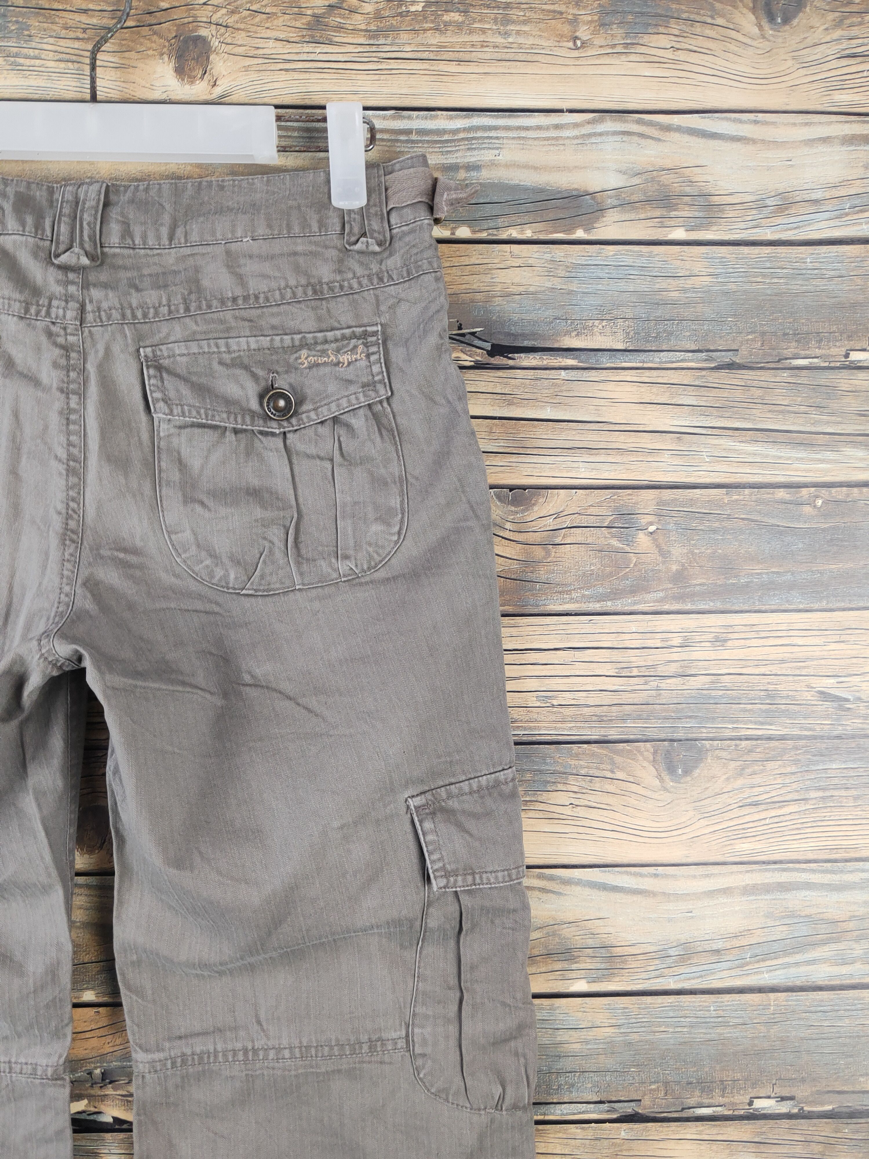 Japanese Brand DL Hound Olive Multipocket Tactical Cargo Pants #210 Size 28" / US 6 / IT 42 - 11 Thumbnail