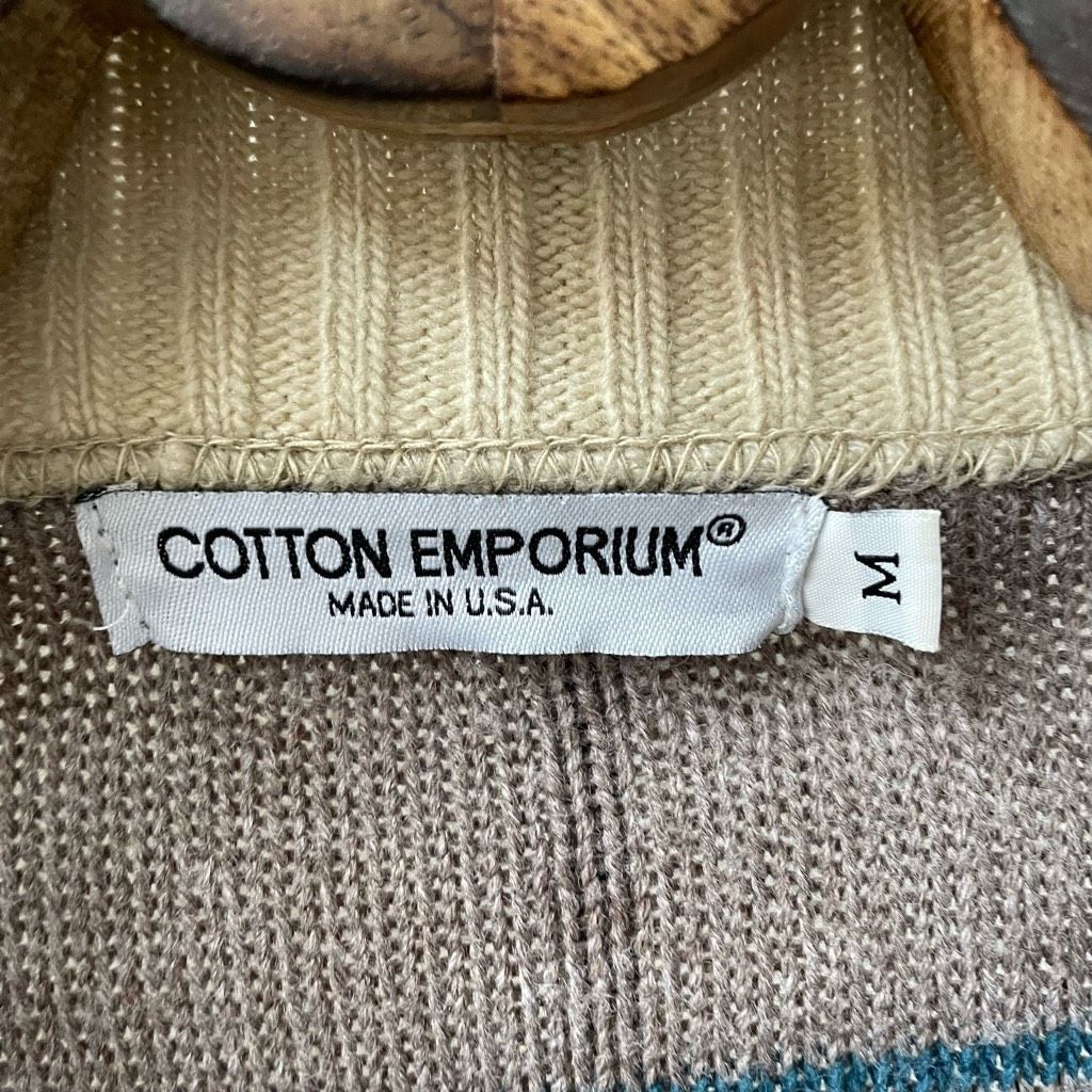 Other Cotton Emporium Aztec Southwestern Blanket Print Cardigan Sw Size M / US 6-8 / IT 42-44 - 6 Thumbnail