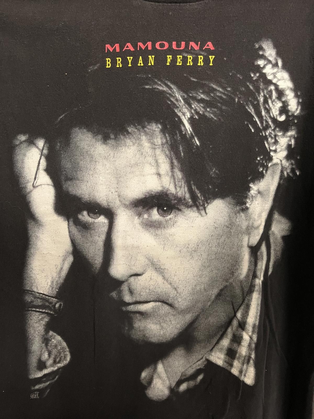 Giant Bryan Ferry T-shirt Album Mamouna Tour 1994 Tee - XL Size US XL / EU 56 / 4 - 4 Thumbnail