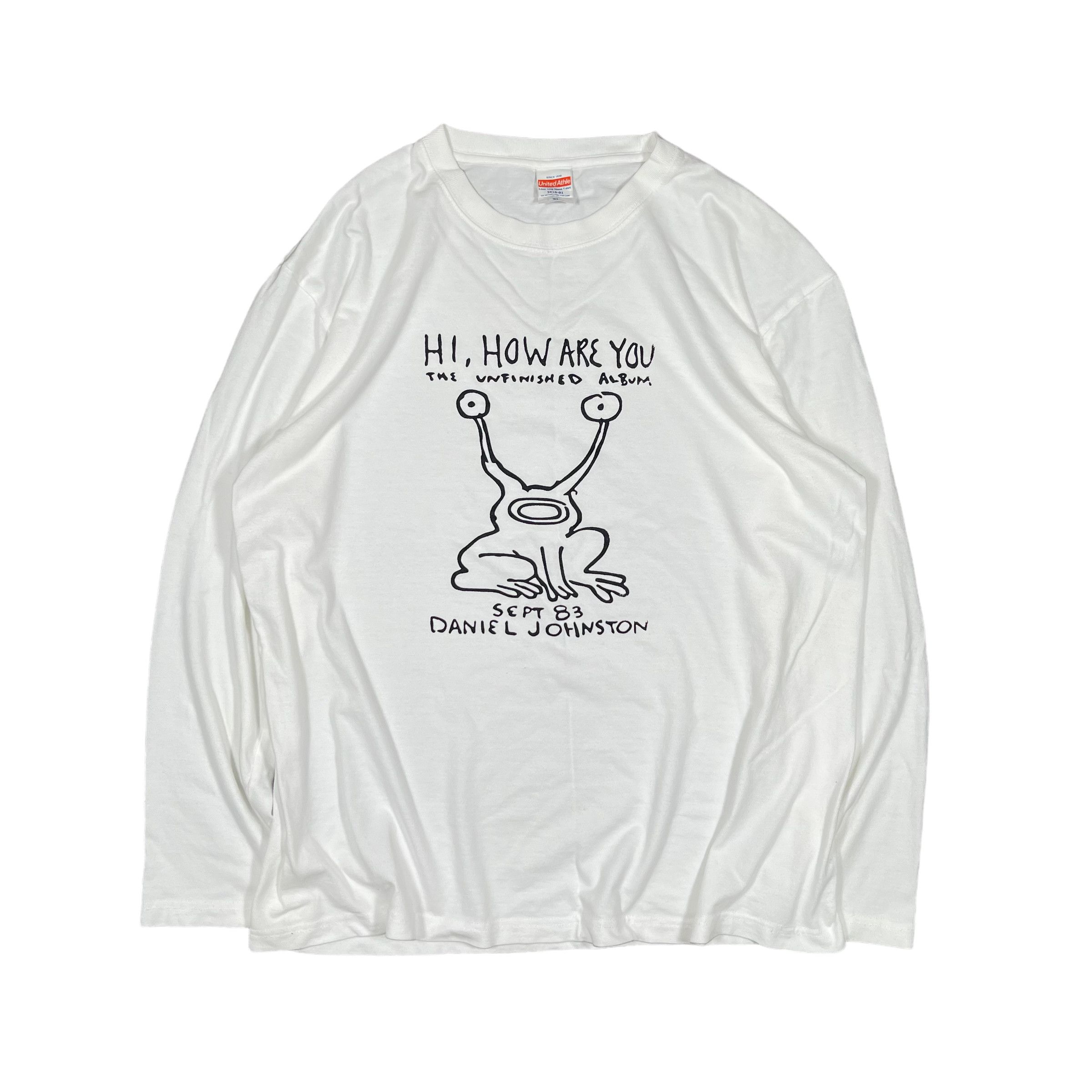 Vintage Unfinished Album How Are You Daniel Johnston Vintage 1983 Size US XL / EU 56 / 4 - 1 Thumbnail