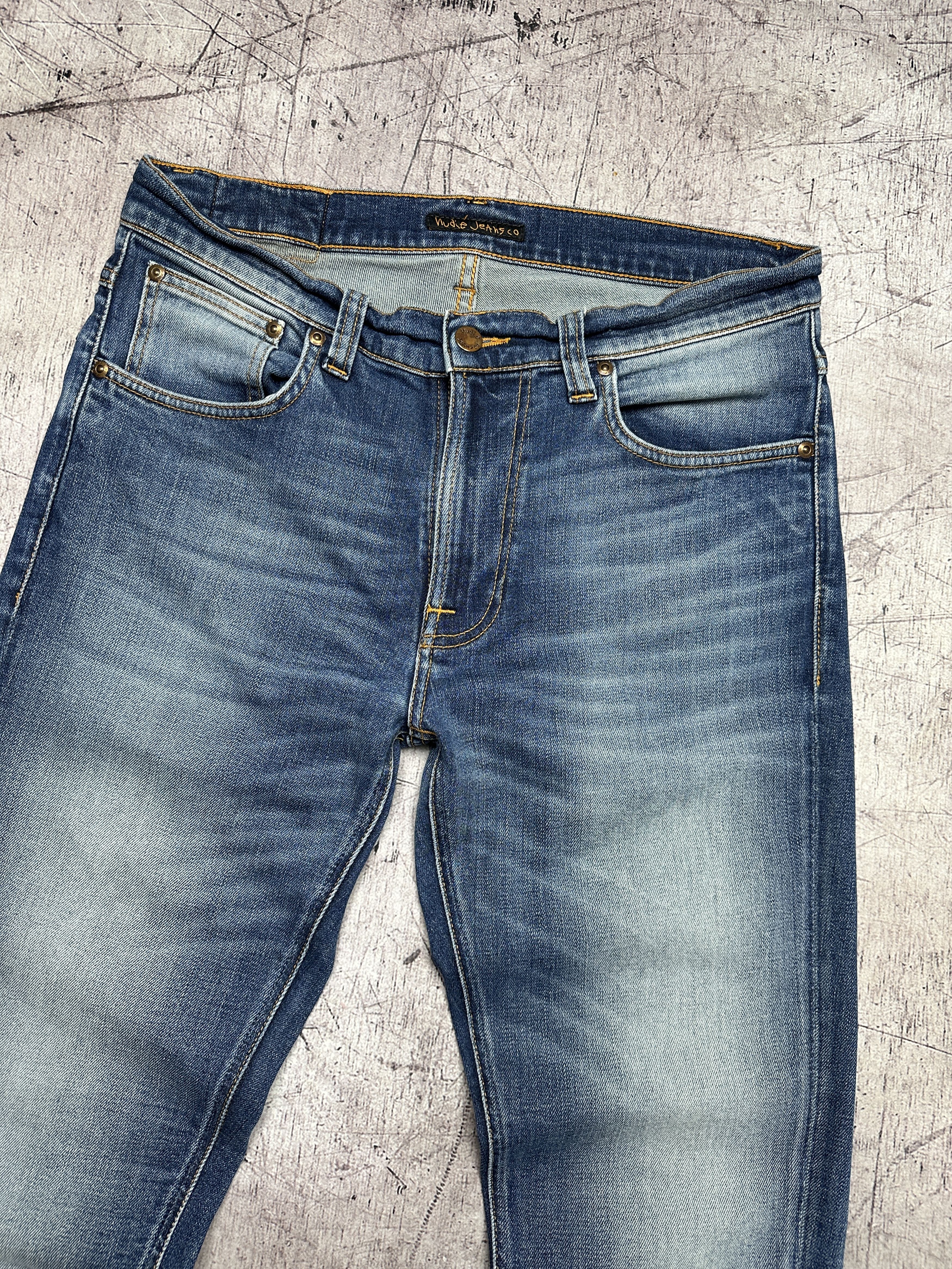 Nudie Jeans Nudie Jeans Lean Dean Mens Denim Pants Size US 32 / EU 48 - 5 Thumbnail