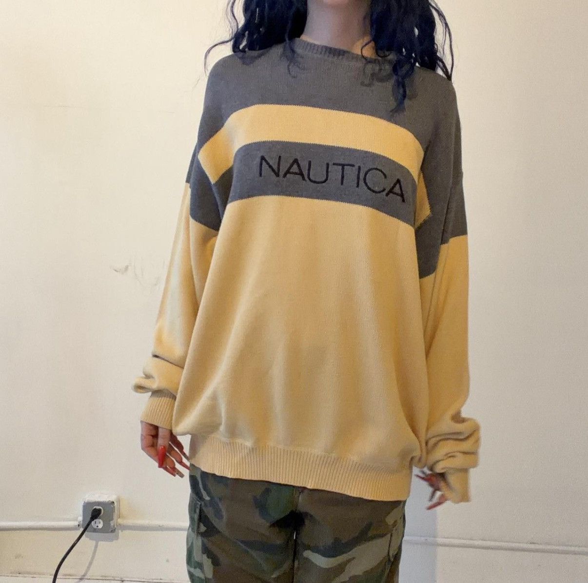 Nautica Nautica Sweater Size US XL / EU 56 / 4 - 2 Thumbnail