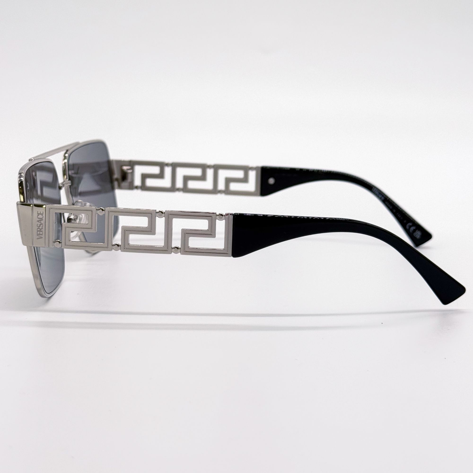 Versace NEW VERSACE SUNGLASSES VE2290 10016G SILVER VE2290 1001/6G Size ONE SIZE - 7 Thumbnail