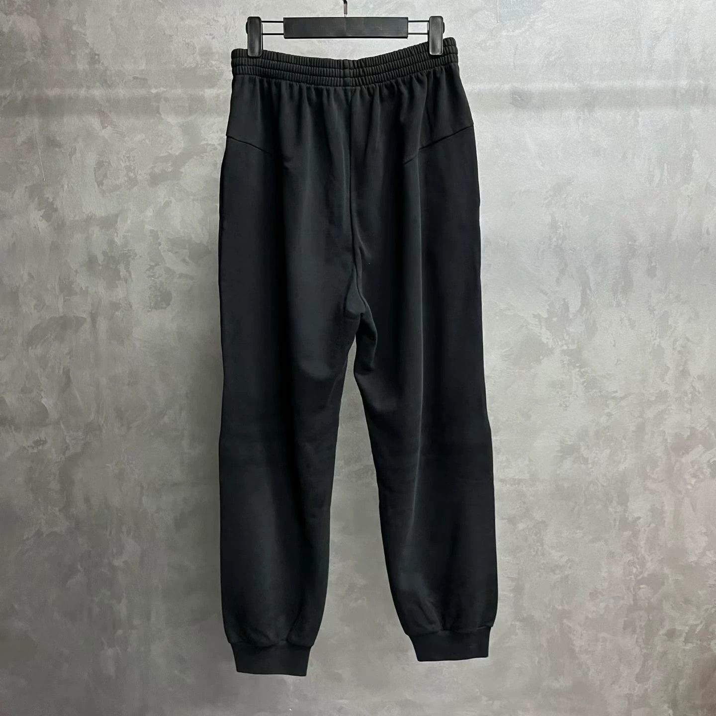 Balenciaga 【balenciaga】Latest Black Casual Elastic Print Bouquet Pants Size 30" / US 8 / IT 44 - 2 Thumbnail