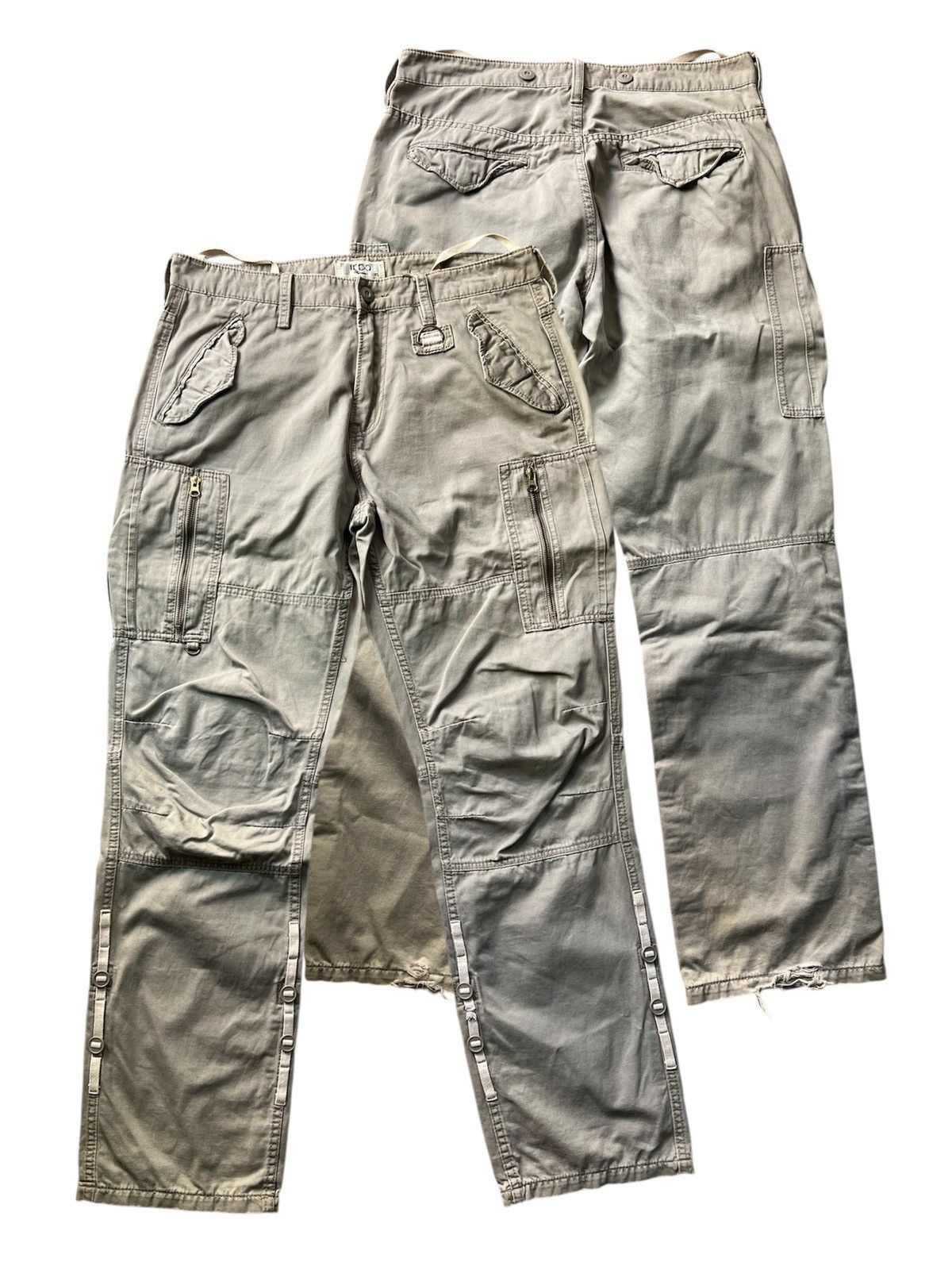 Japanese Brand Icca Japanese Brand Distressed Pants Size US 34 / EU 50 - 1 Thumbnail