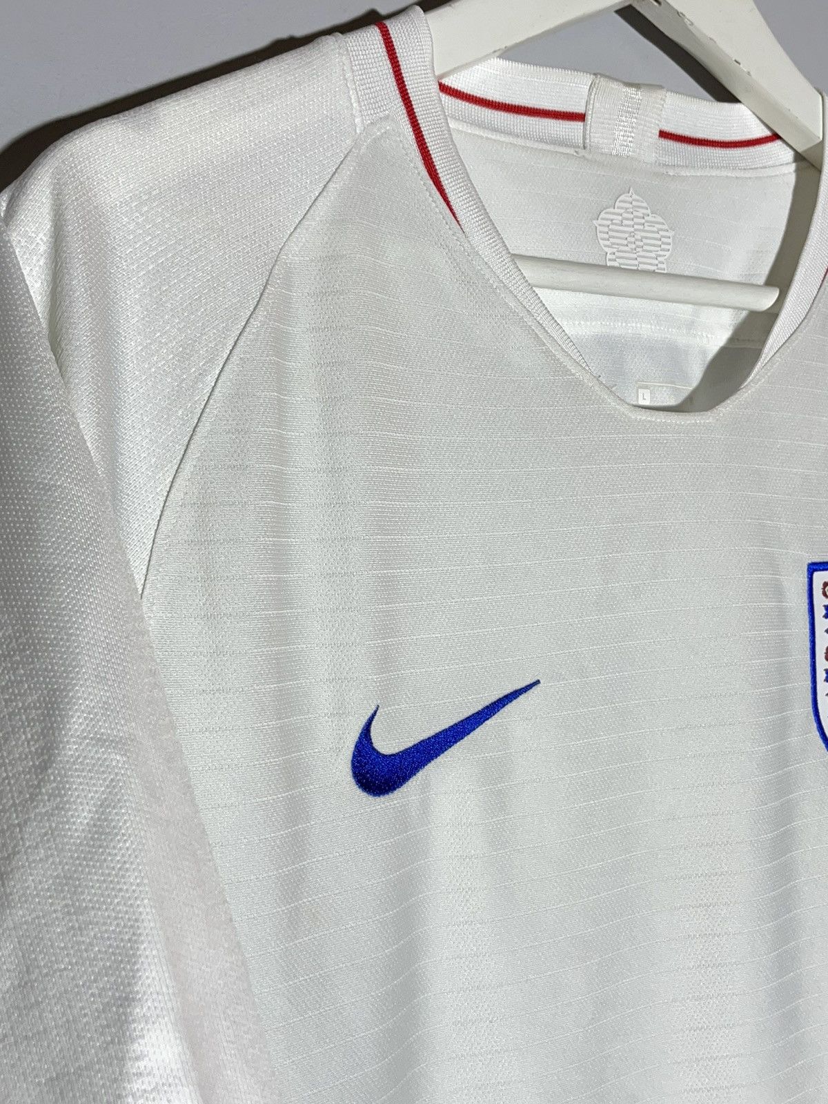 Nike National Team England Nike 2018 Y2k Blokecore Football Shirt Size US L / EU 52-54 / 3 - 5 Thumbnail
