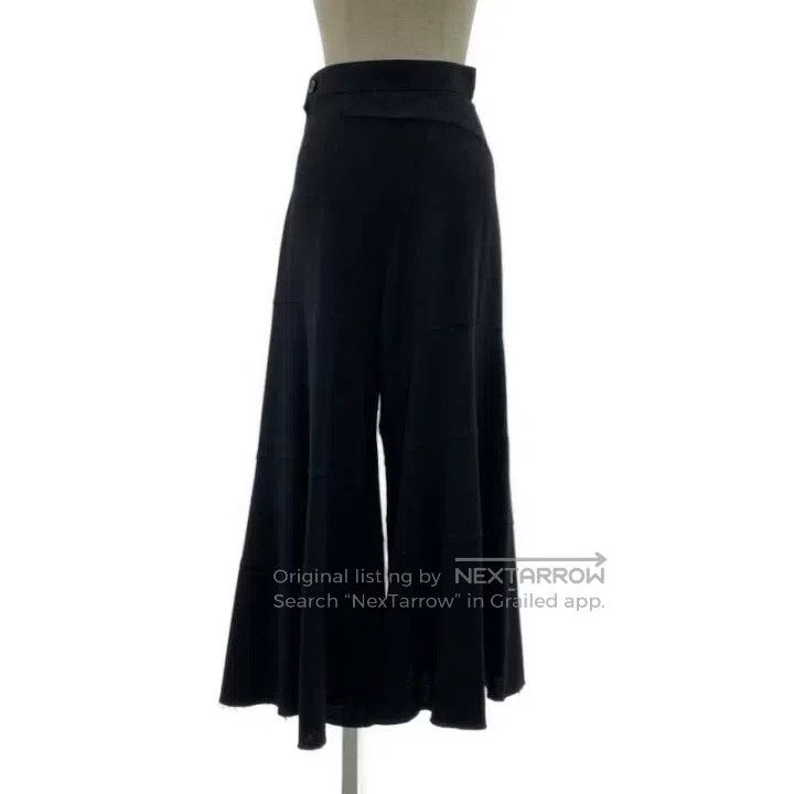 Comme des Garcons Comme Des Garcons size XS Black Wool Asymmetric Flared Pan Size 23" - 1 Thumbnail