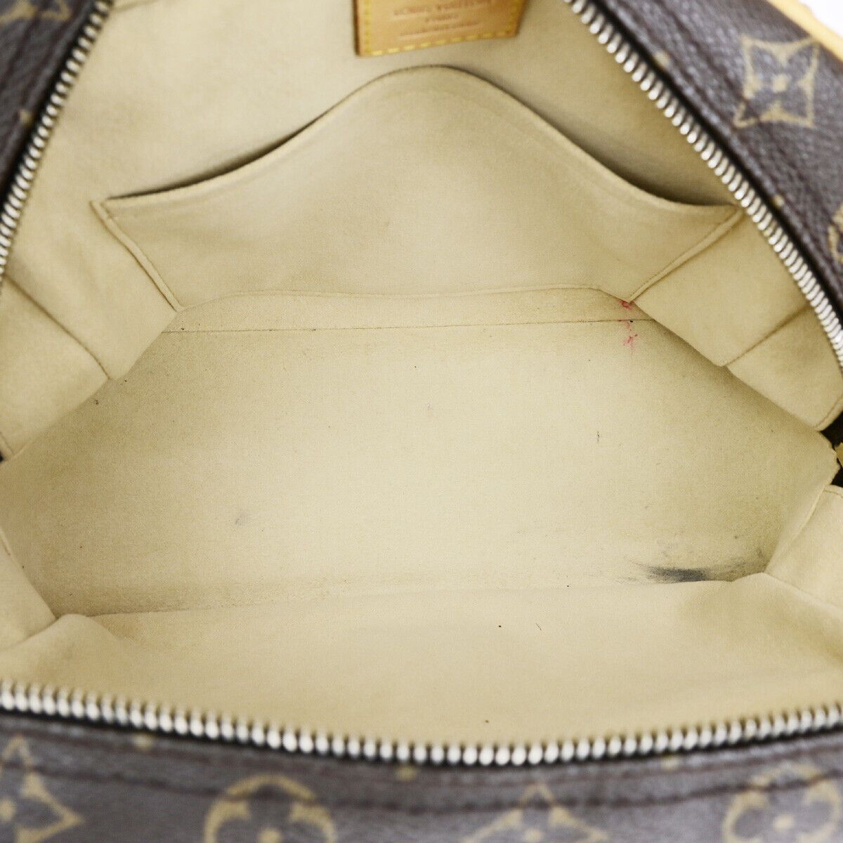 Louis Vuitton Louis Vuitton Manhattan Pm Brown Canvas Handbag Size ONE SIZE - 7 Thumbnail