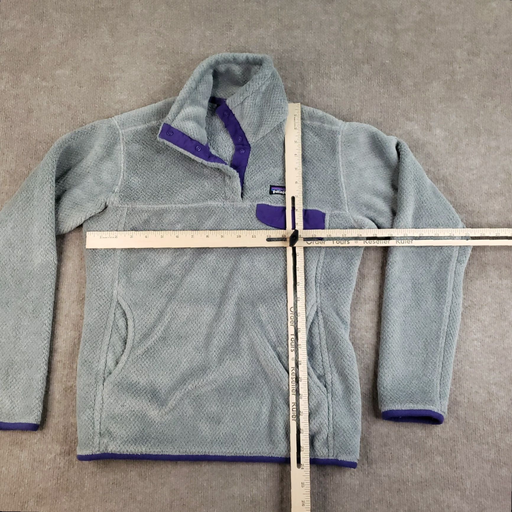 Patagonia Patagonia Re-Tool Jacket Women M Gray 1/4 Zip Fleece Casual Shirt Hoodie? Size M / US 6-8 / IT 42-44 - 2 Thumbnail
