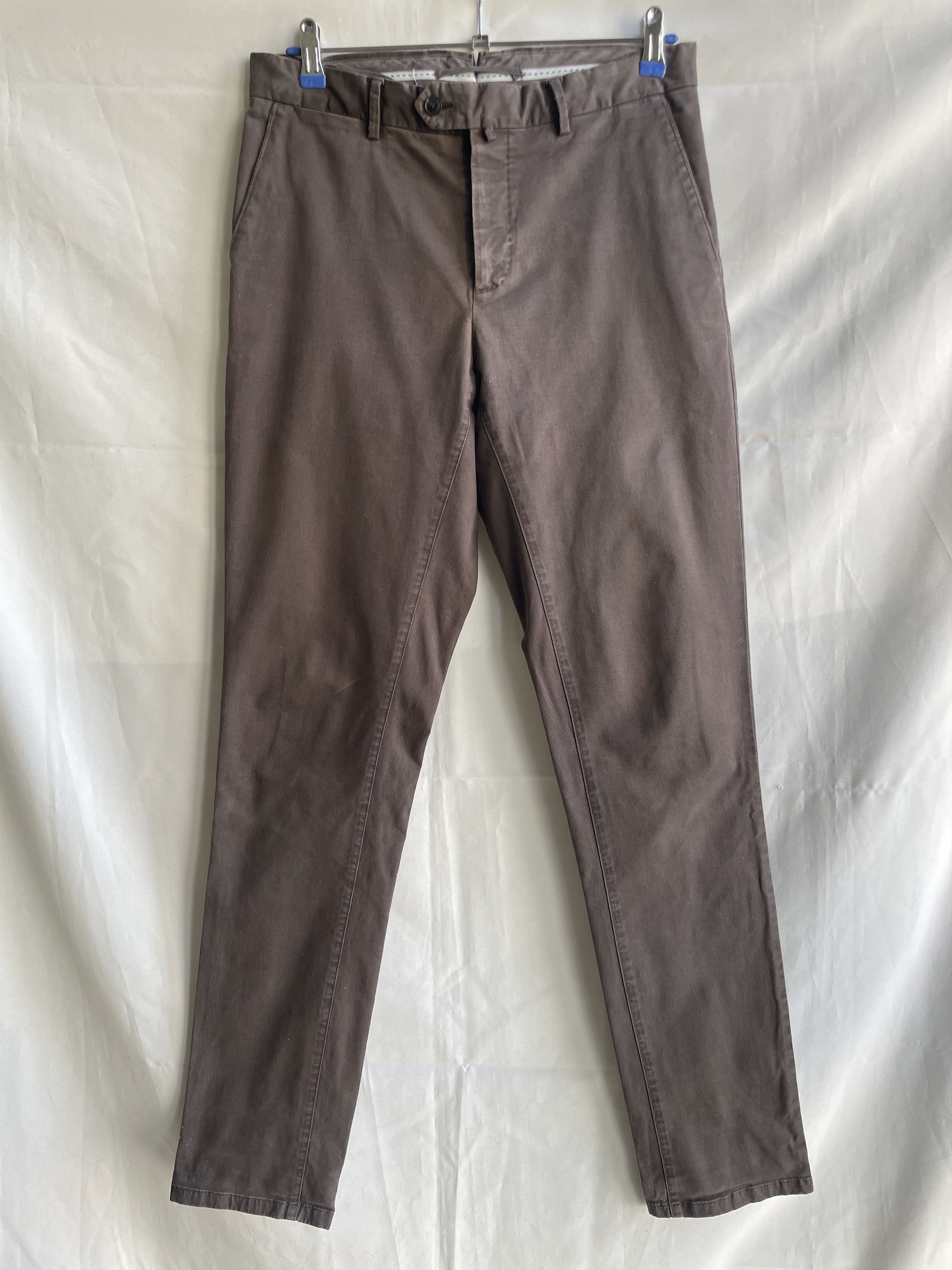 Suitsupply Porto Garment Dyed Slim Fit Chino Trousers