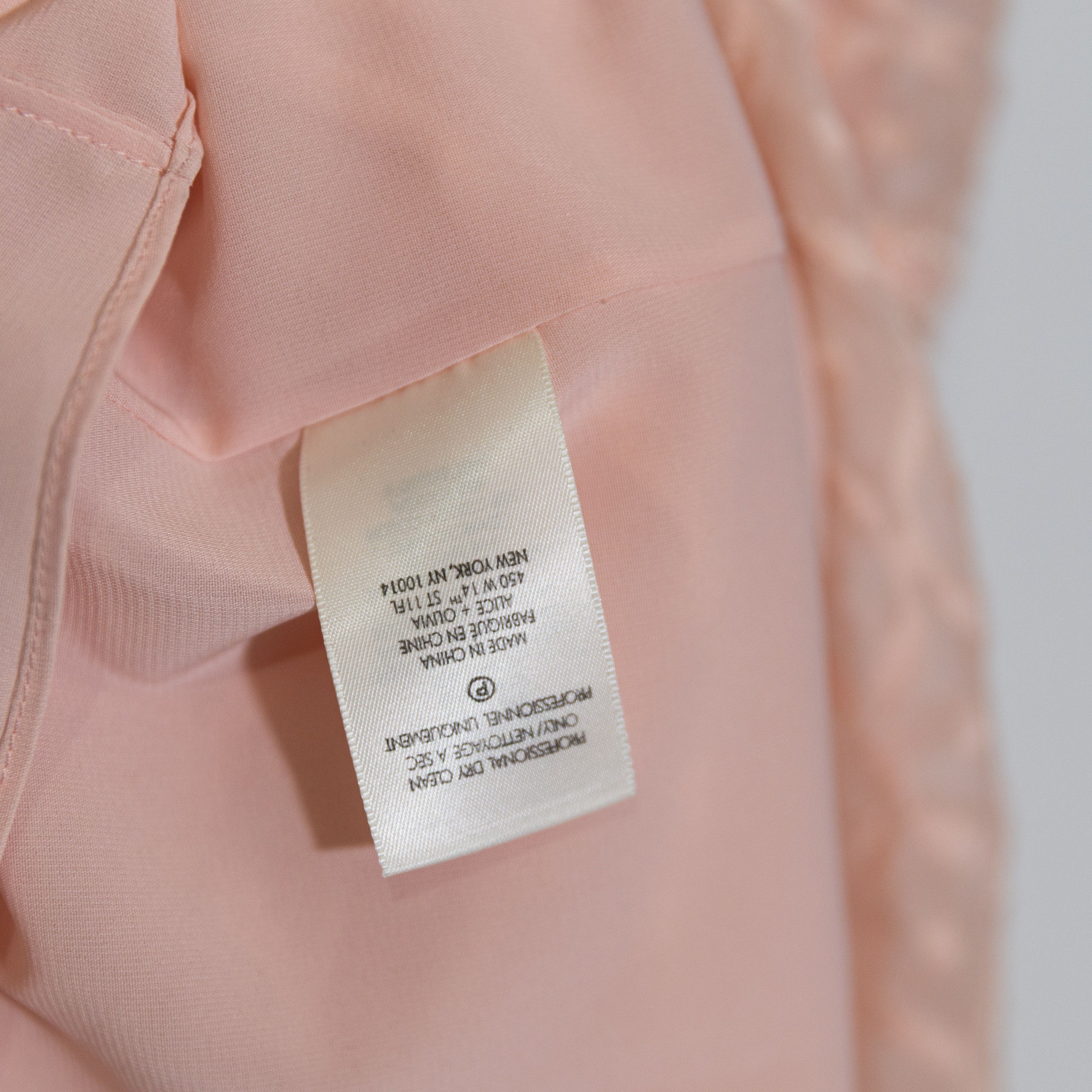 Alice + Olivia NEW Alice + Olivia Tia Puff Sleeved Silk Size XS / US 0-2 / IT 36-38 - 4 Thumbnail