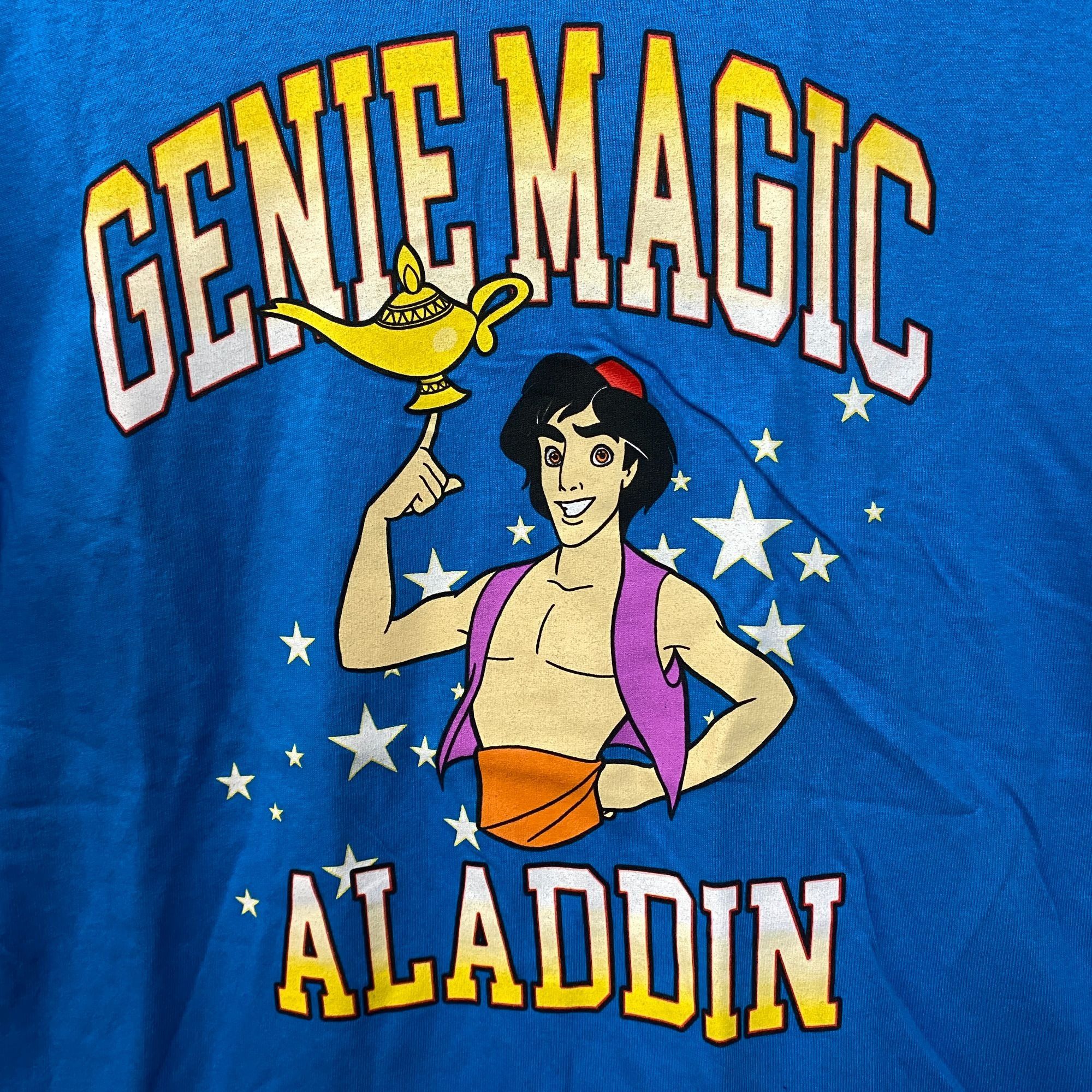 Disney Disney Genie Magic Aladdin Blue T-Shirt XL Size US XL / EU 56 / 4 - 2 Thumbnail