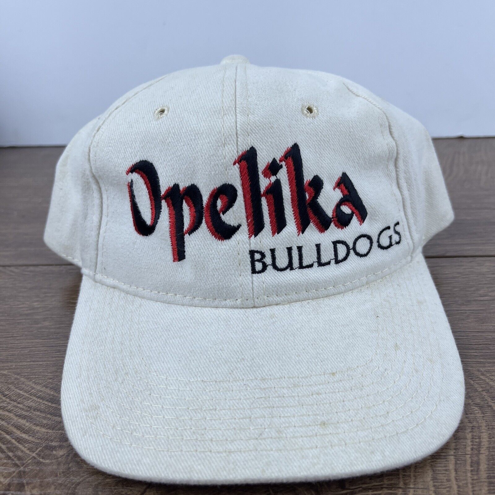 Other Opelika Bulldogs Hat Opelika White Hat Adjustable Snapback A Size ONE SIZE - 3 Thumbnail