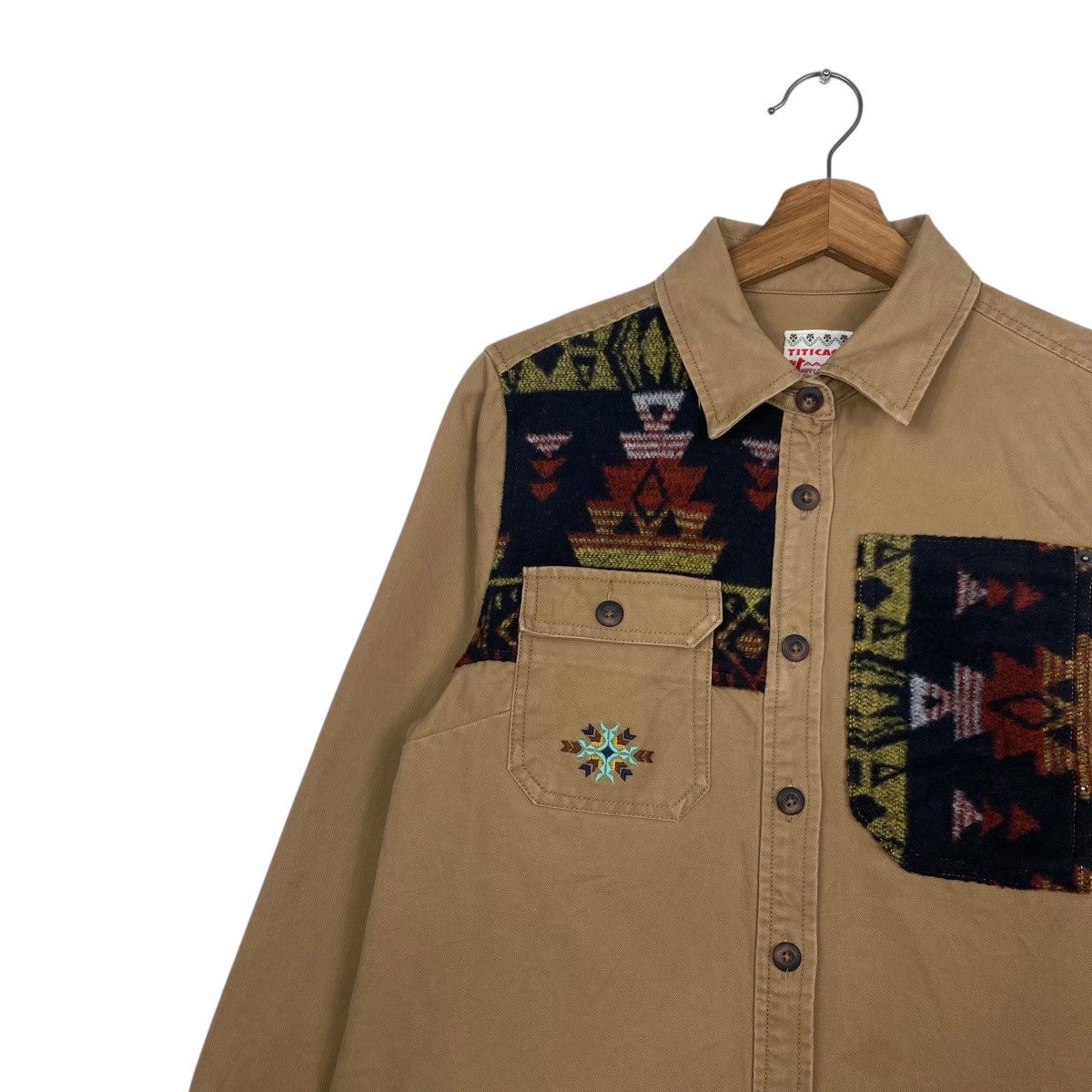Japanese Brand Titicaca navajo shirt Size US S / EU 44-46 / 1 - 6 Thumbnail