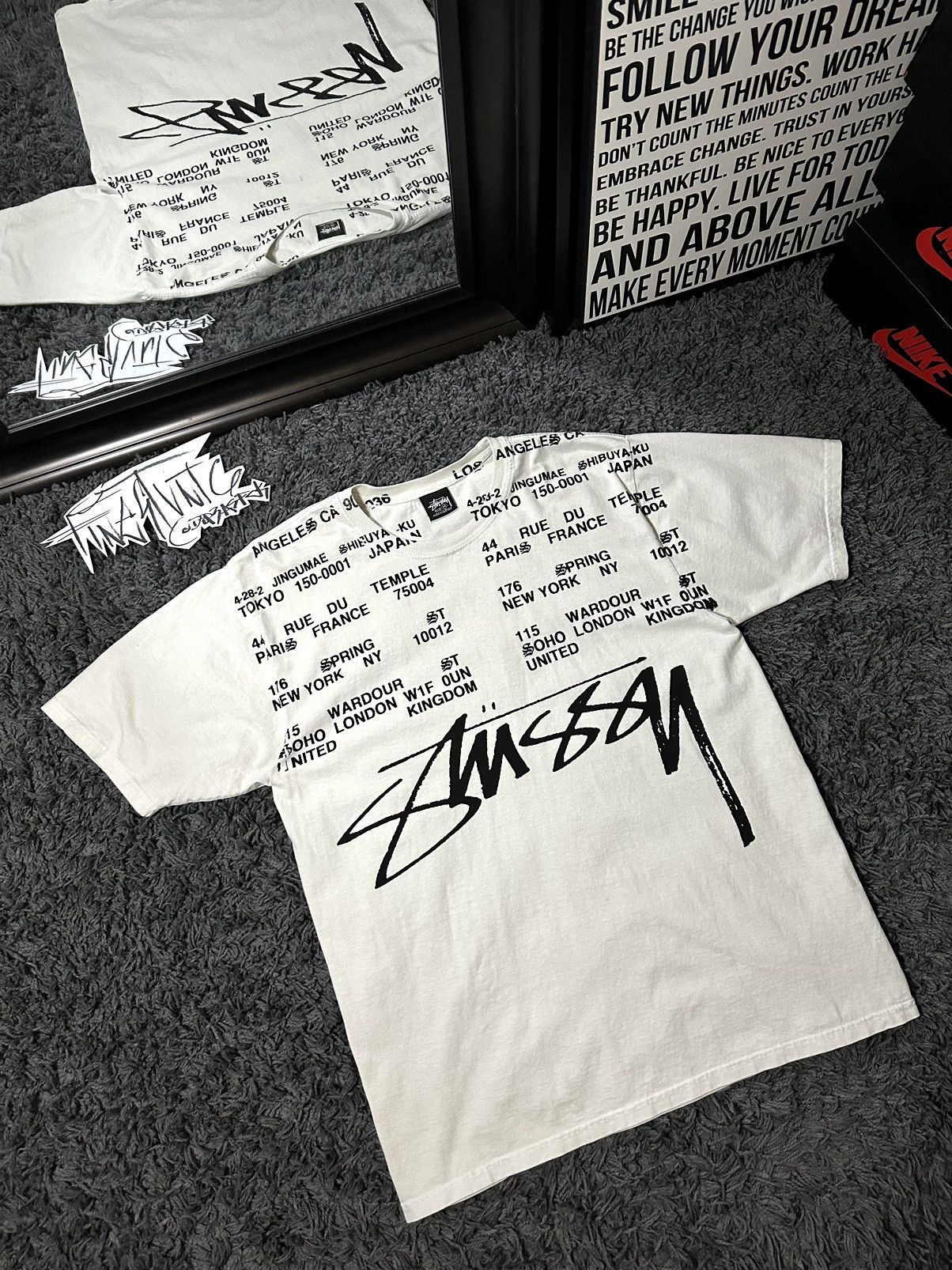 Stüssy Locations Pigment Dyed Tee