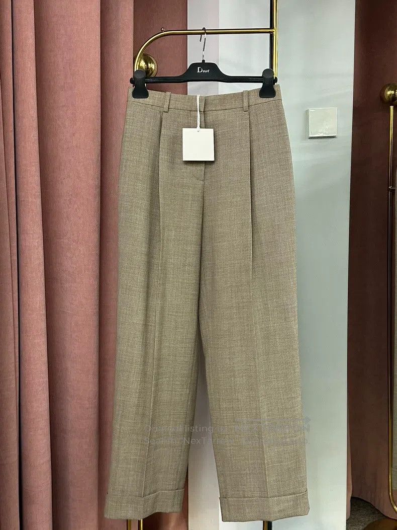 The Row The row size 0 Oatmeal Suit Pants Size 22" - 1 Thumbnail