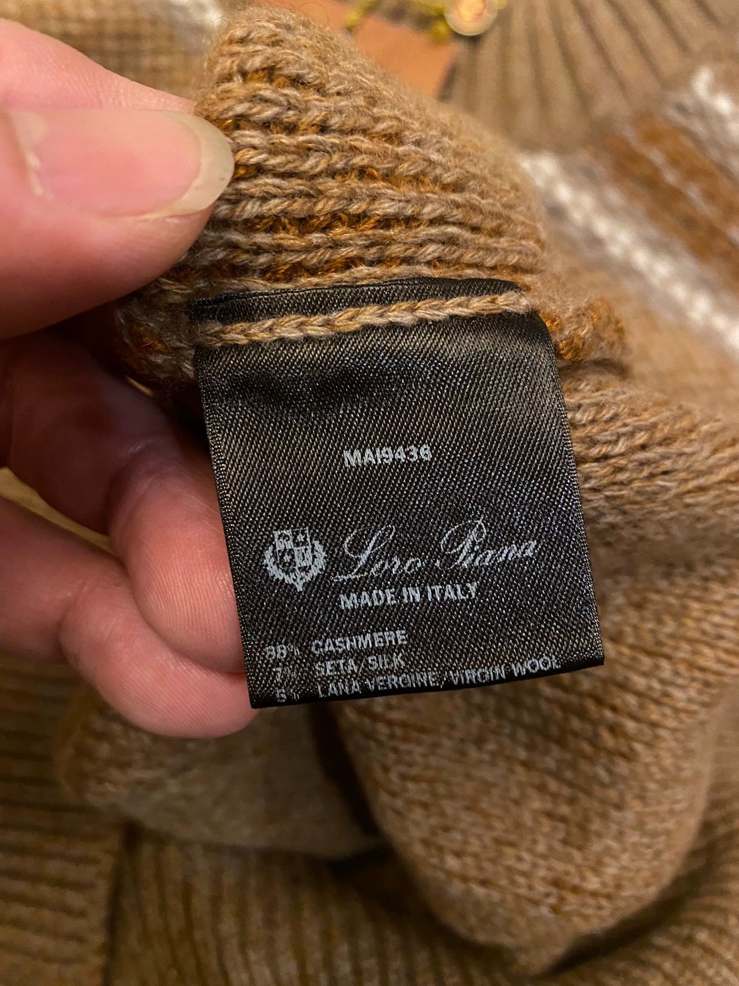 Loro Piana LoroPiana 23FW Heavyweight 88%Cashmere Sweater 50 Size US M / EU 48-50 / 2 - 7 Thumbnail
