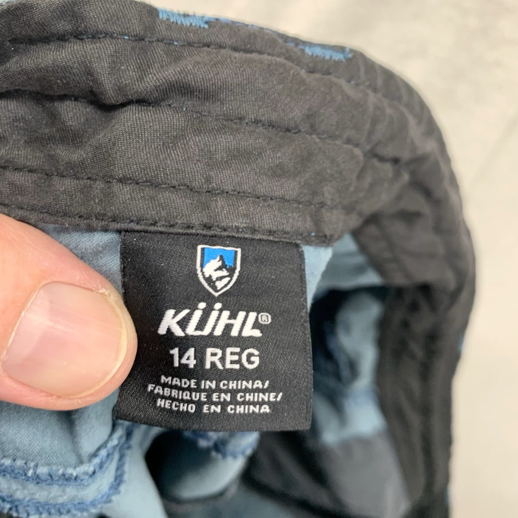 Vintage VINTAGE KUHL Women Pants Size 14 Regular Blue Casual Hiking Camping Cotton Canvas 2000s Size 36" / US 14 / IT 50 - 3 Thumbnail