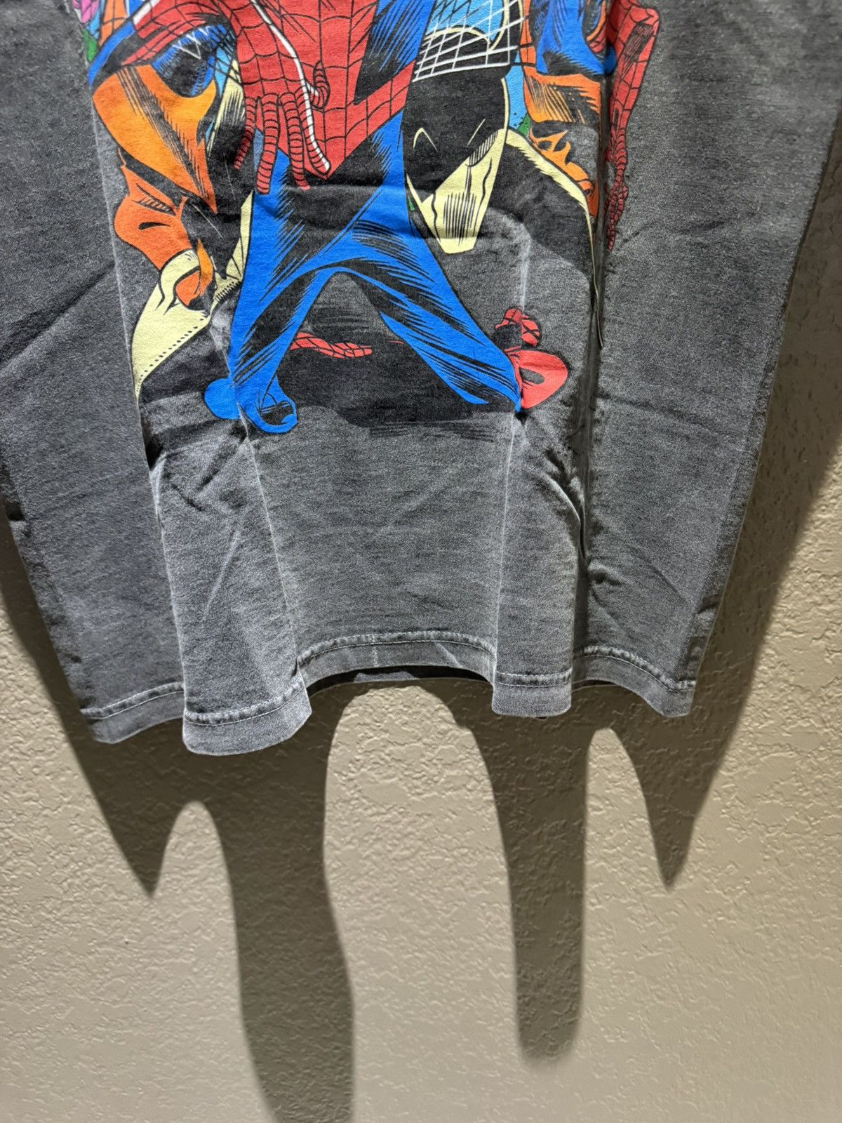 Other Vintage Comic Spiderman Mask and Disguise Boxy Tee Charcoal Size US L / EU 52-54 / 3 - 5 Thumbnail