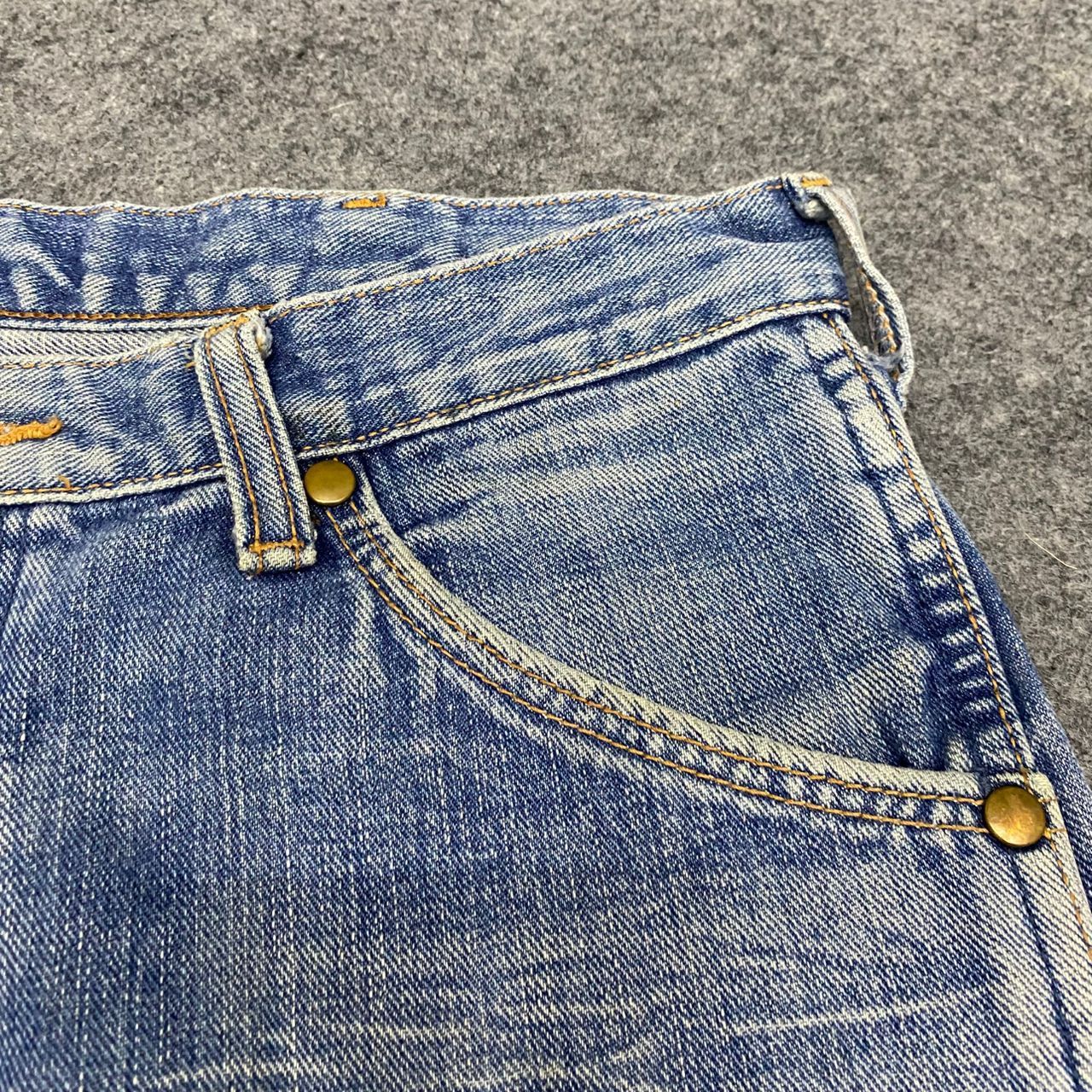 Wrangler Vintage 80s Wrangler Distressed Denim Size US 31 - 14 Thumbnail