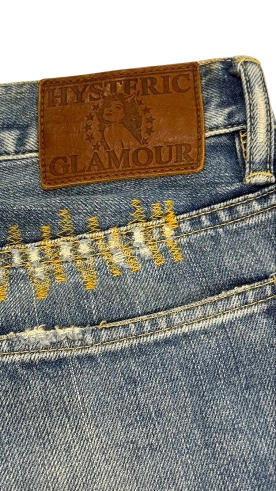 Hysteric Glamour Hysteric Glamour - Men's Distressed Patchwork Jeans Size US 32 / EU 48 - 7 Thumbnail
