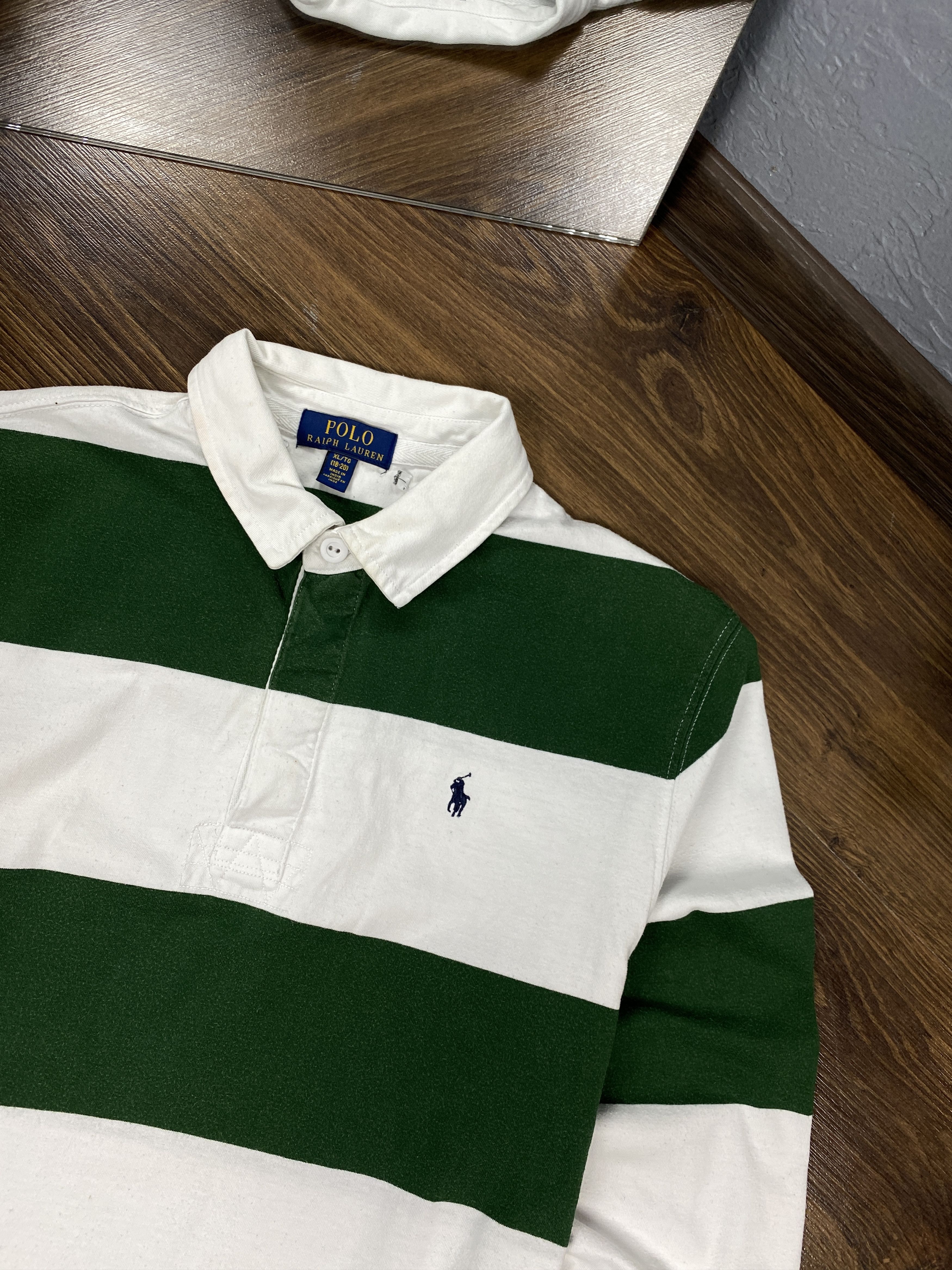 Polo Ralph Lauren Polo Ralph Lauren vintage rugby long sleeve polo shirt Size US S / EU 44-46 / 1 - 2 Thumbnail