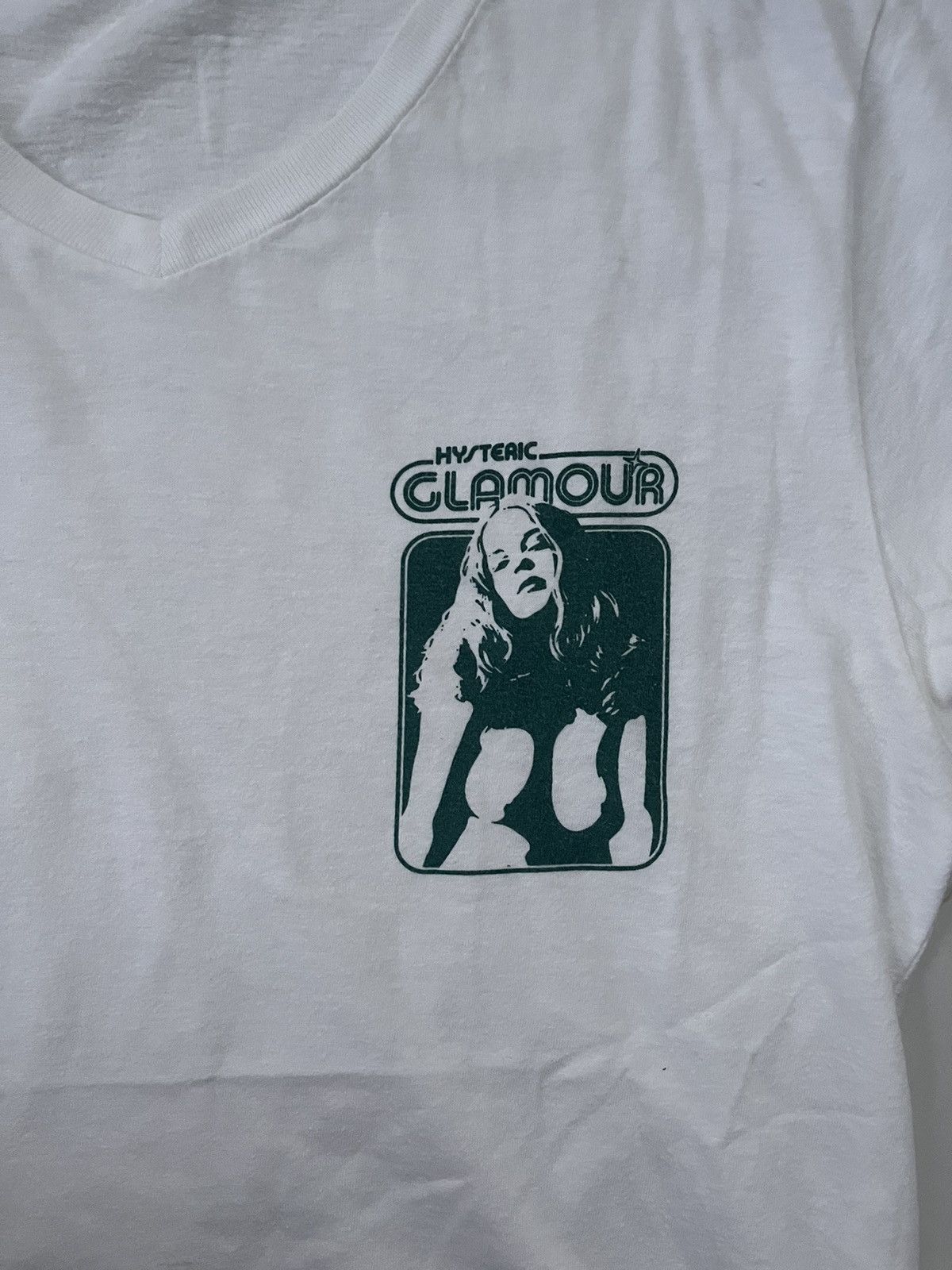 Hysteric Glamour HYSTERIC GLAMOUR WORKSHIP BIG BOOBS LADY Y2K VINTAGE TEE Size US S / EU 44-46 / 1 - 3 Thumbnail