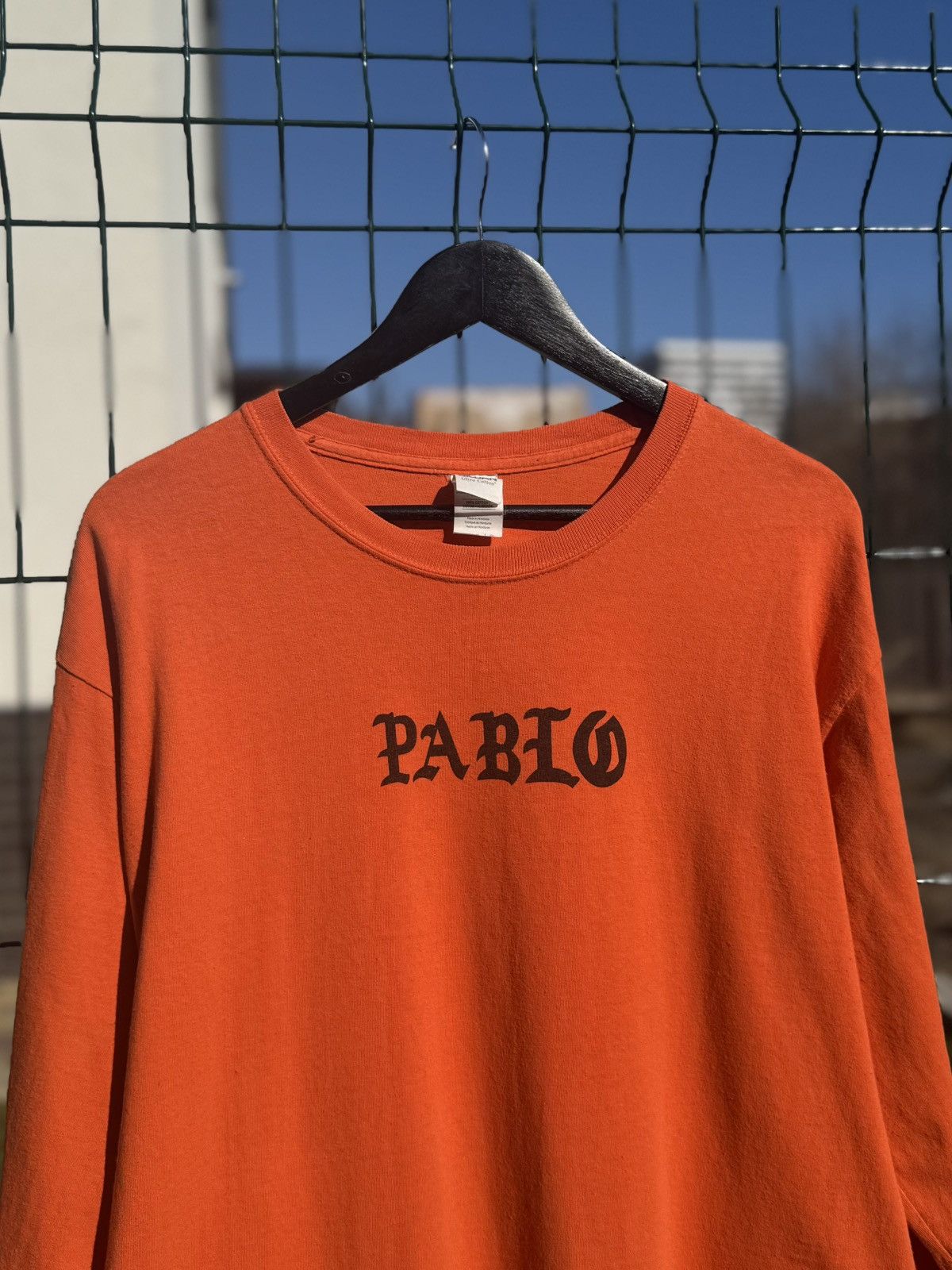Kanye West Kanye West Orange I Feel Like Pablo Longsleeve Size US L / EU 52-54 / 3 - 1 Thumbnail