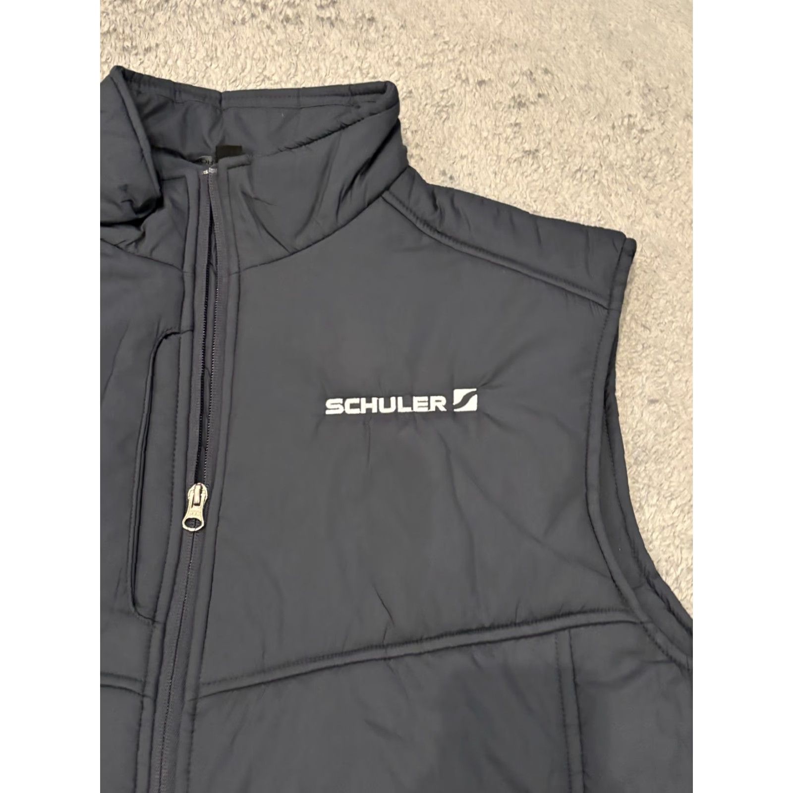 Port Authority Port Authority Puffer Vest Mens XL Charcoal Gray Quilted Full Zip Insulated Warm Vest Size US XL / EU 56 / 4 - 2 Thumbnail