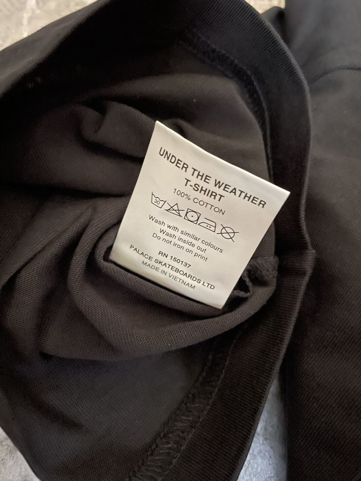 Palace Palace Under The Weather T-Shirt (Black) Size US M / EU 48-50 / 2 - 5 Thumbnail