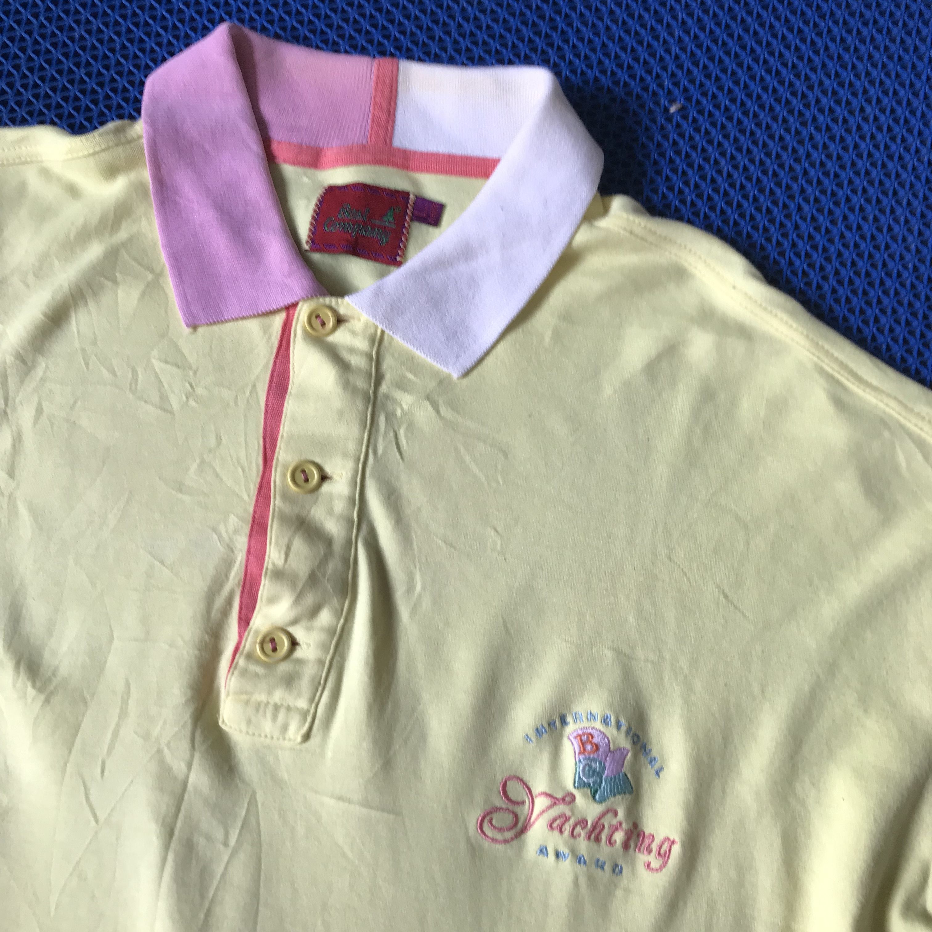 Vintage Vintage Best Company Italian Paninaro History Polo shirt Size US L / EU 52-54 / 3 - 3 Thumbnail