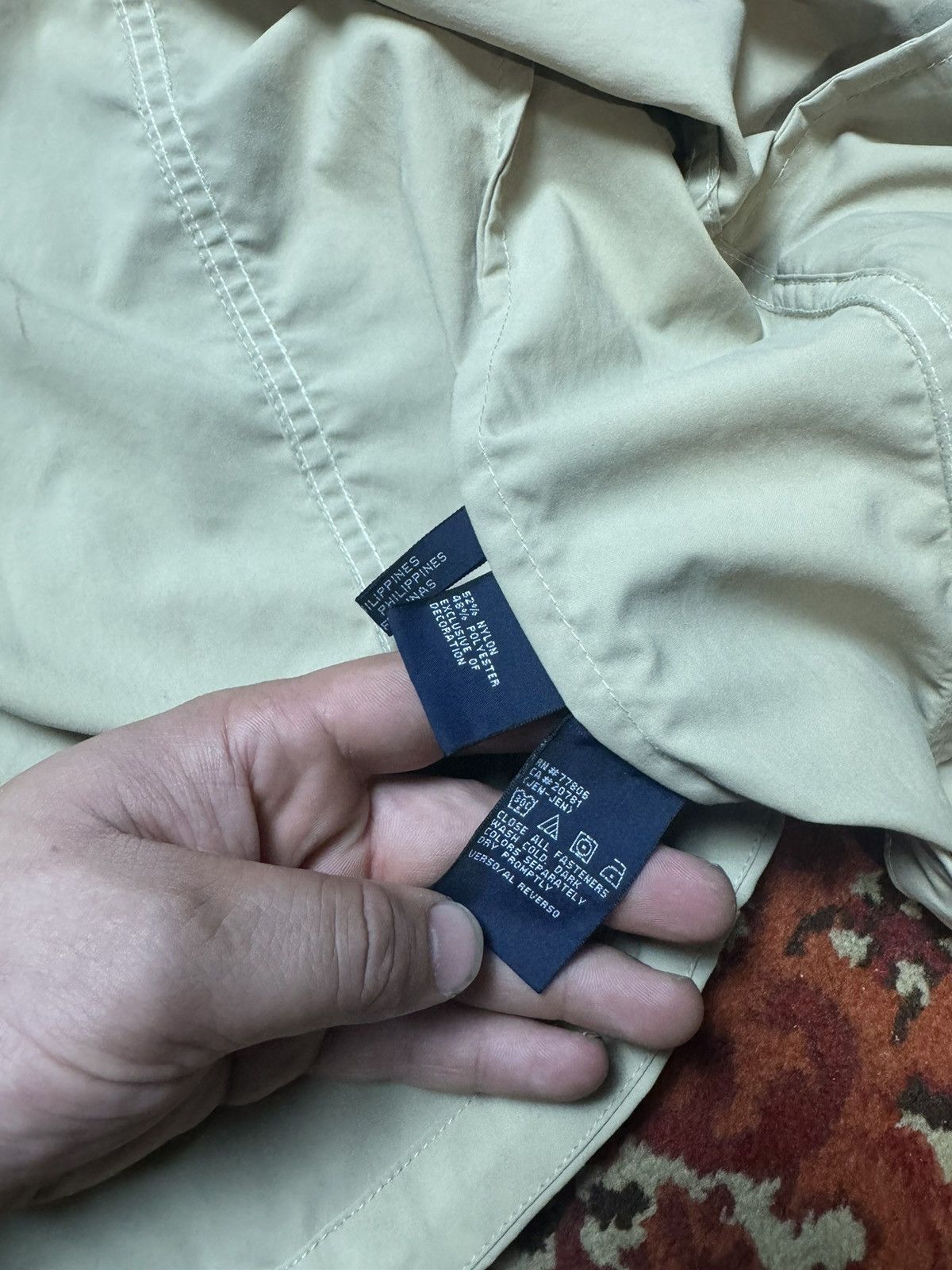 Tommy Hilfiger × Vintage Vintage Y2K Tommy Hilfiger Nylon Waterproof Monsieurk Jacket Size US M / EU 48-50 / 2 - 10 Thumbnail