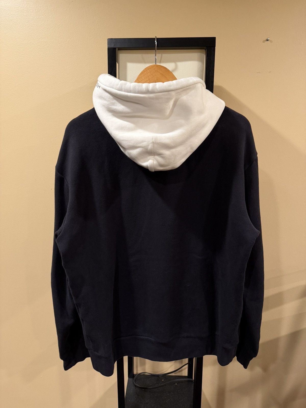 Louis Vuitton Louis Vuitton x Virgil 2054 White Hooded Black Hoodie Size US L / EU 52-54 / 3 - 3 Thumbnail