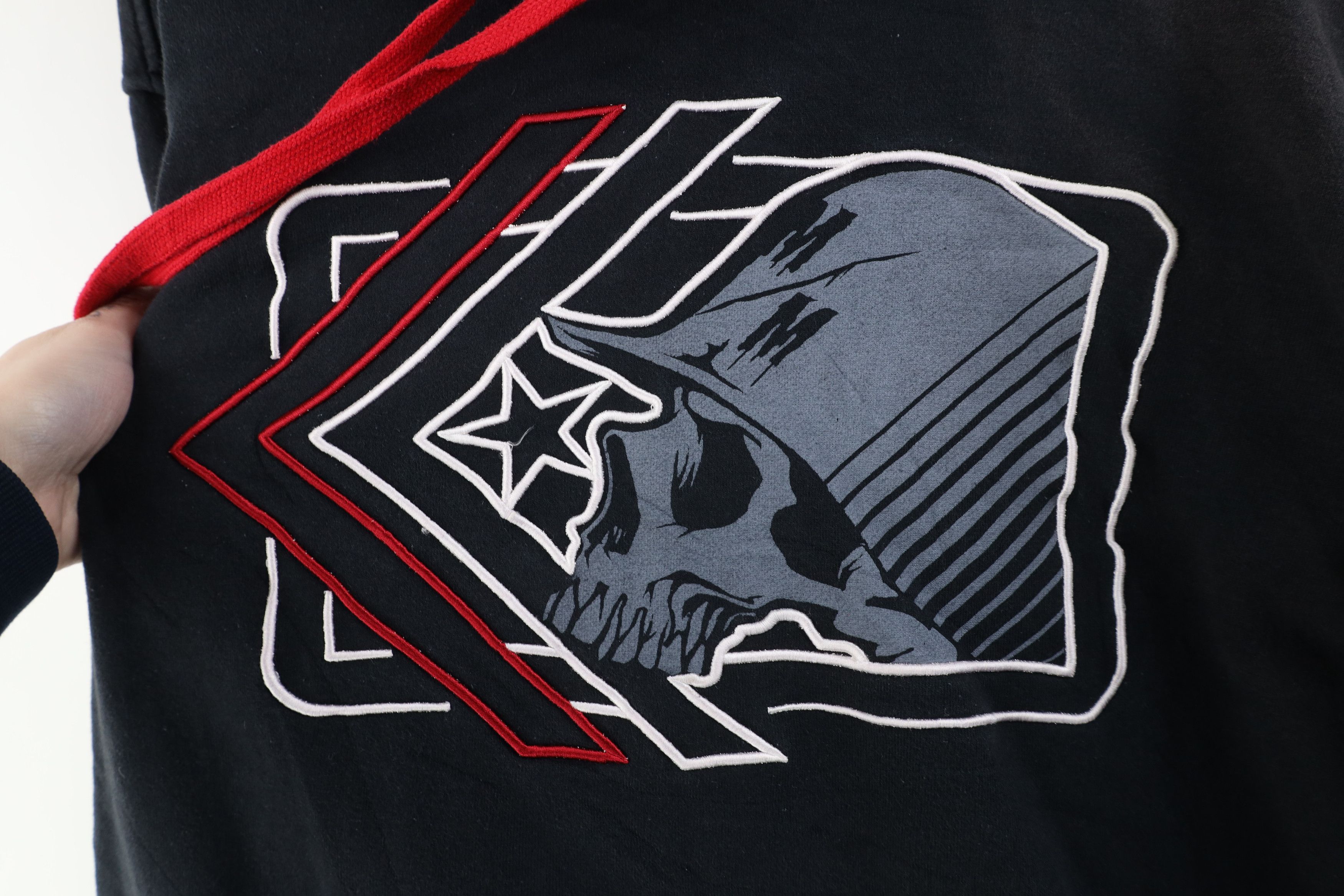 Vintage Vintage Metal Mulisha Spell Out Army Skull Hoodie Sweatshirt Size US XXL / EU 58 / 5 - 6 Thumbnail